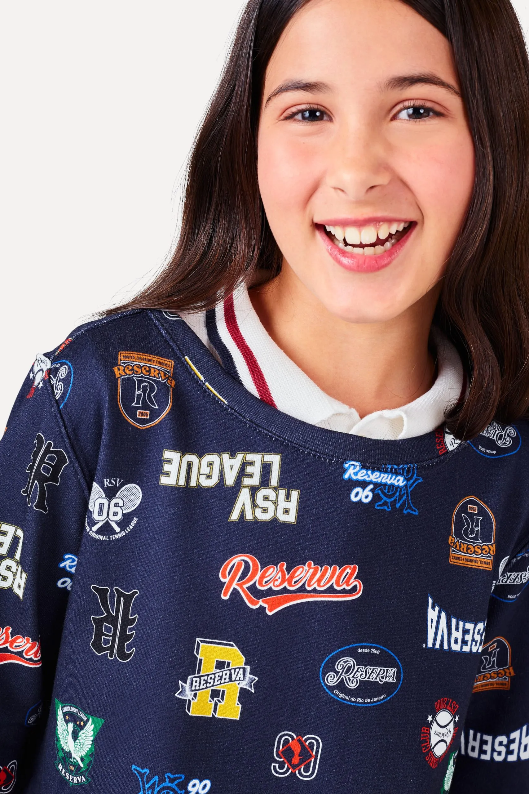 VESTIDO MENINA MOLETOM SYMBOLS