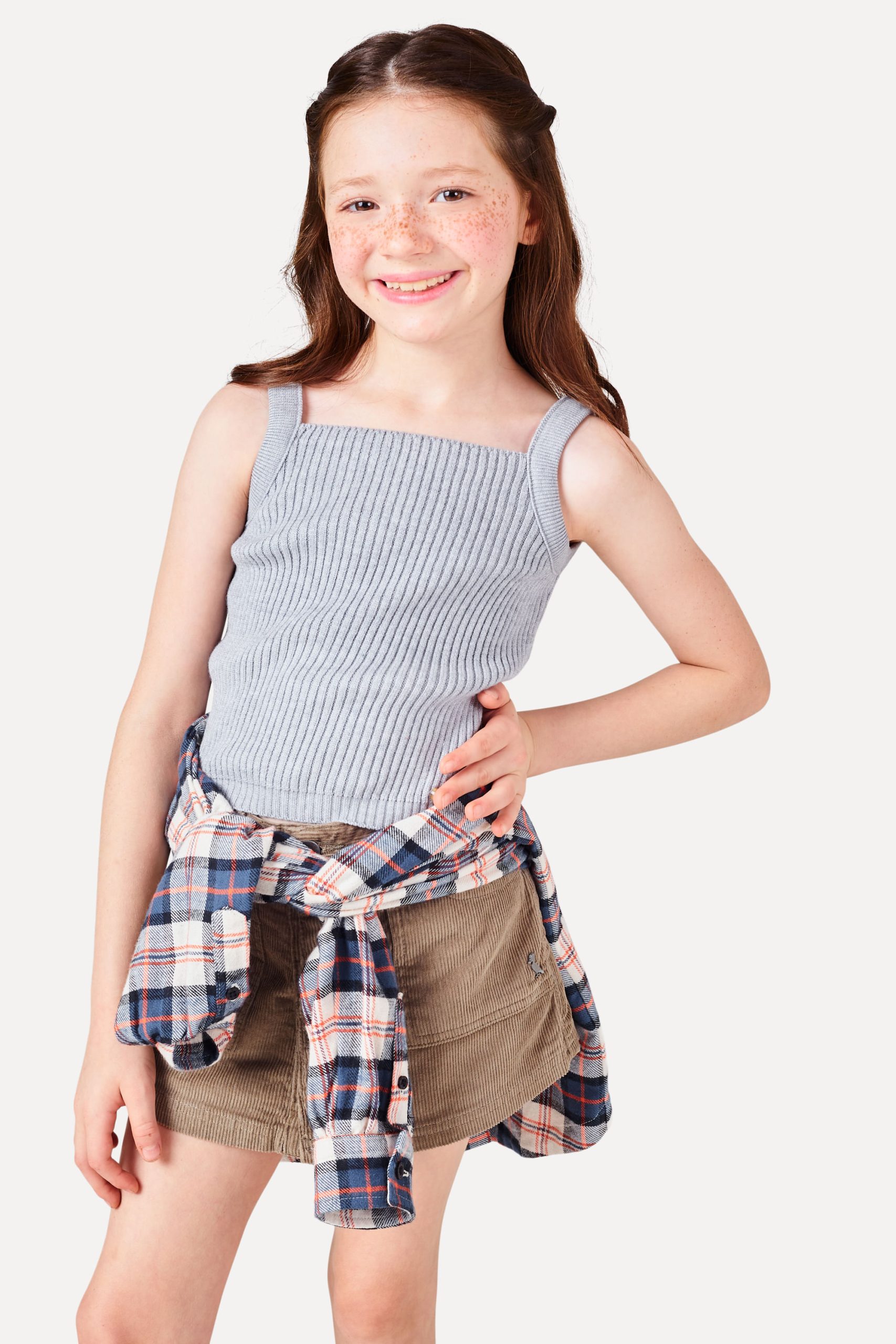 TOP MENINA TRICOT ALCA