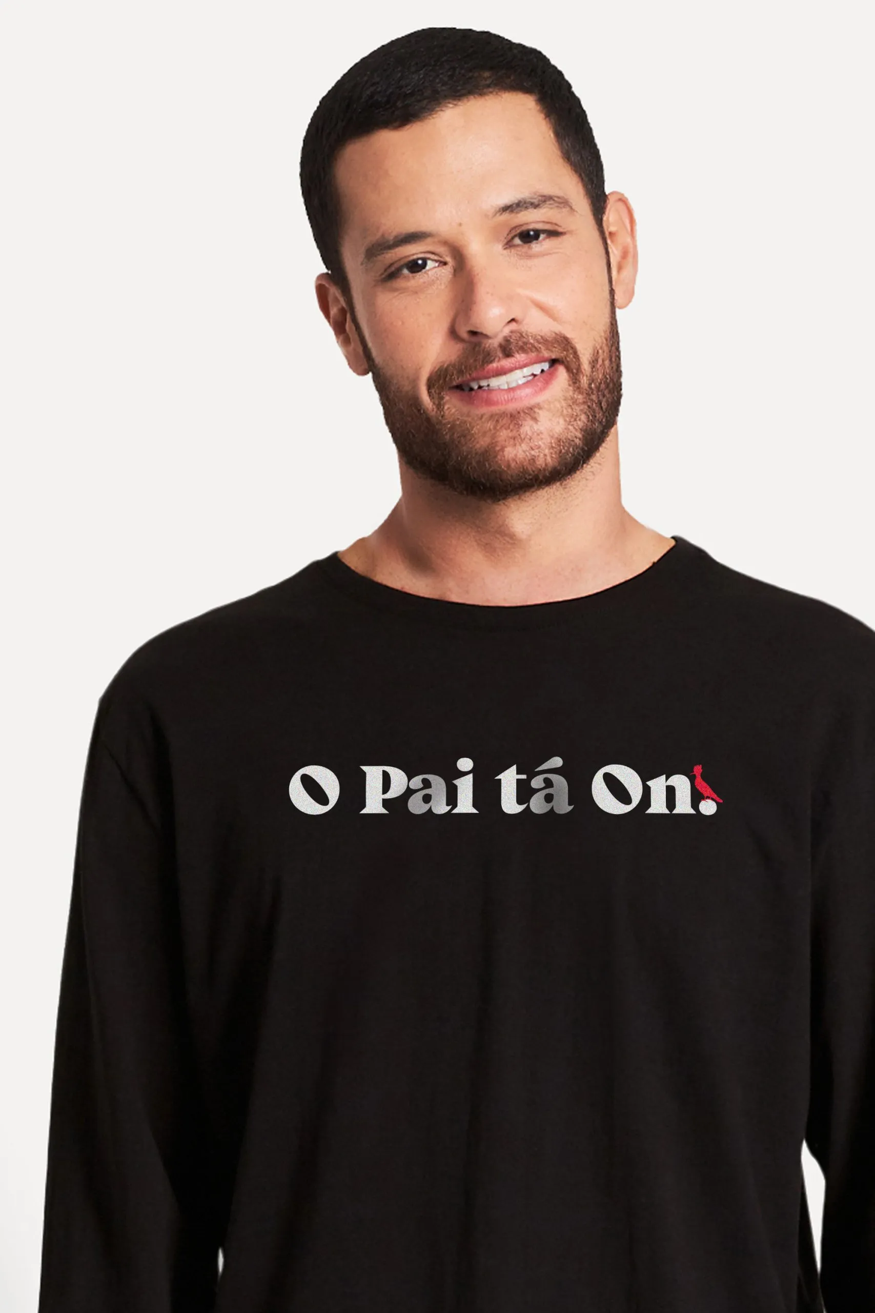 CAMISETA ML O PAI TA ON