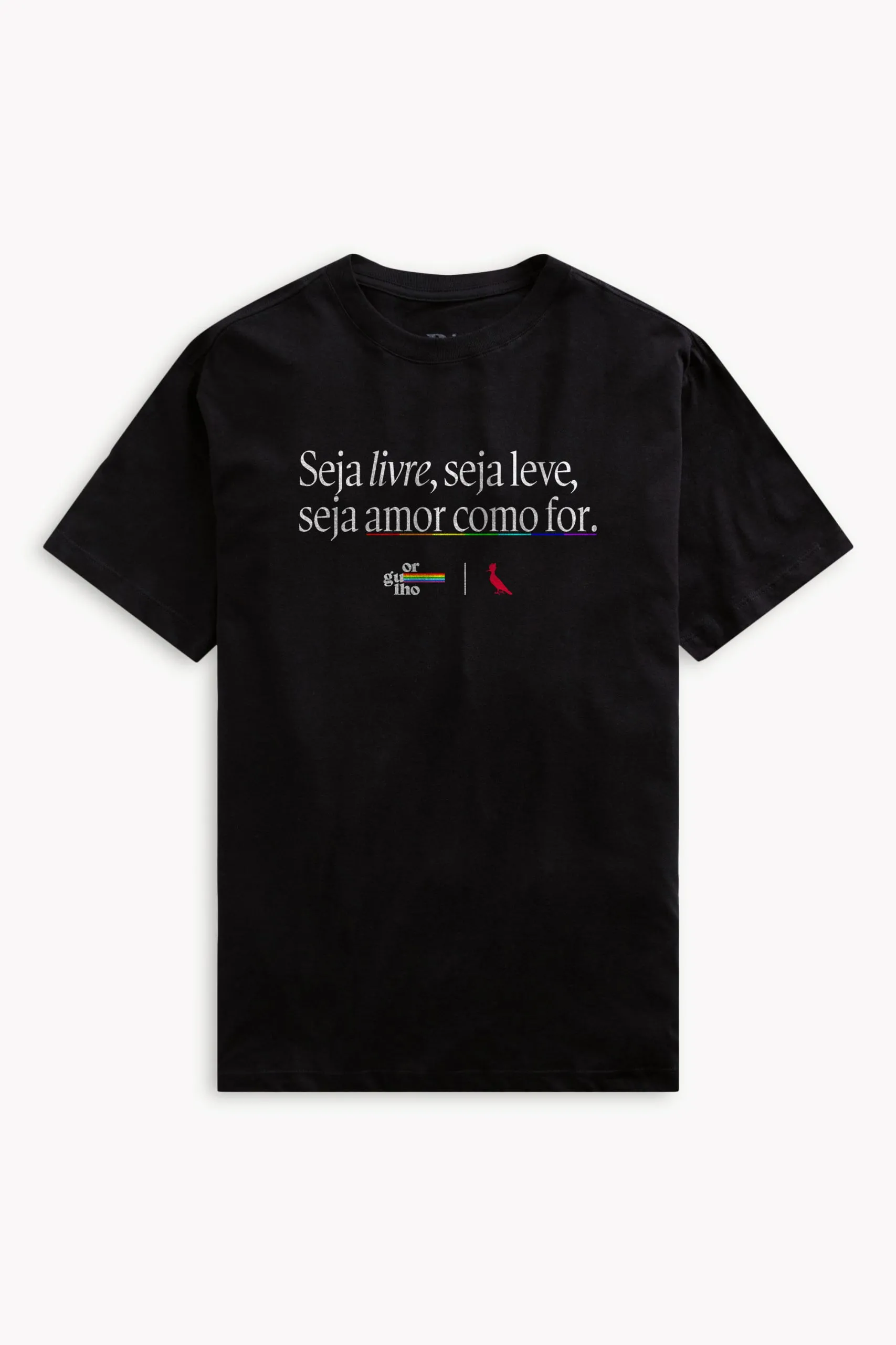 CAMISETA LGBTQIAP+ LEVE