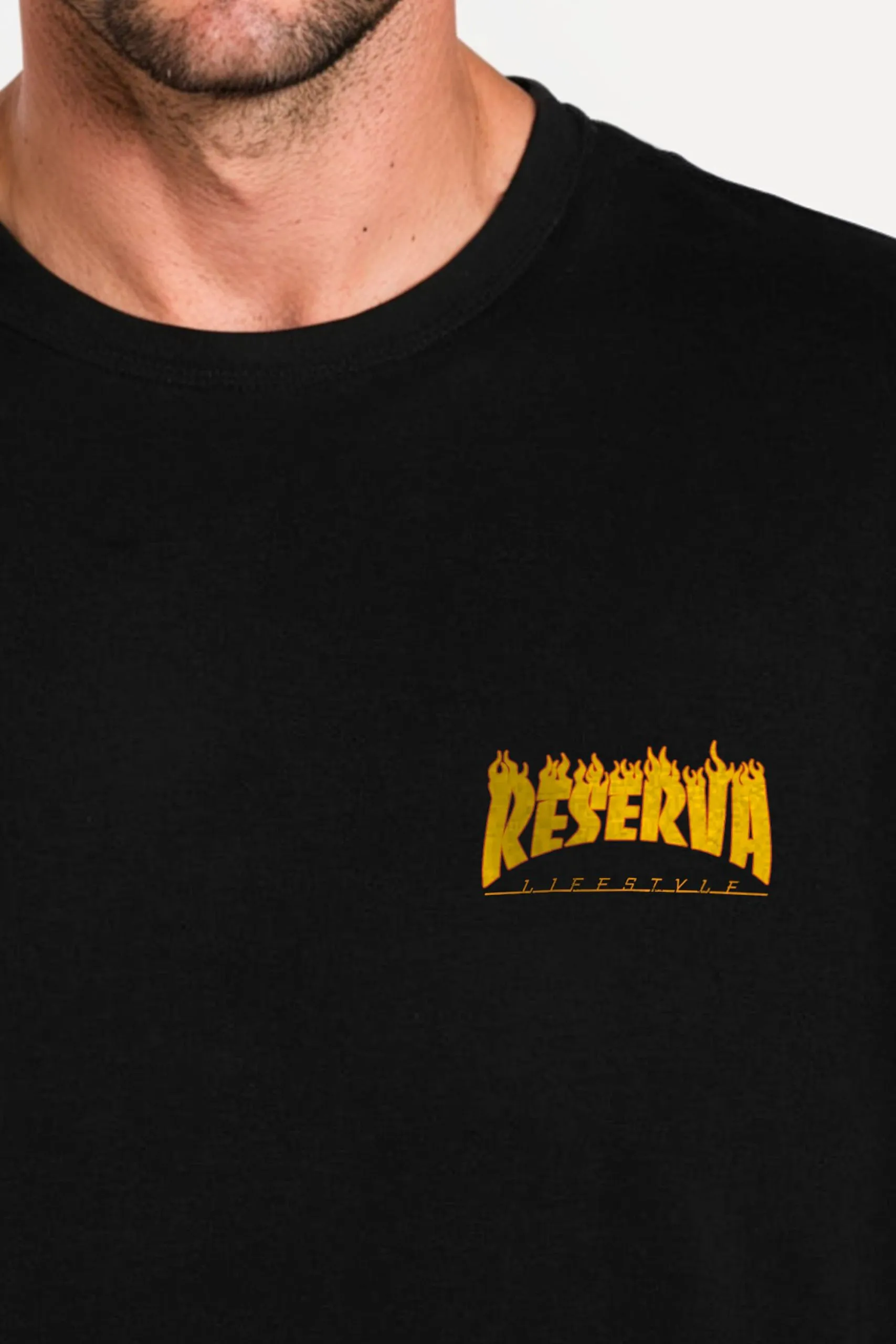 CAMISETA LIFESTYLE FIRE ESCUDO