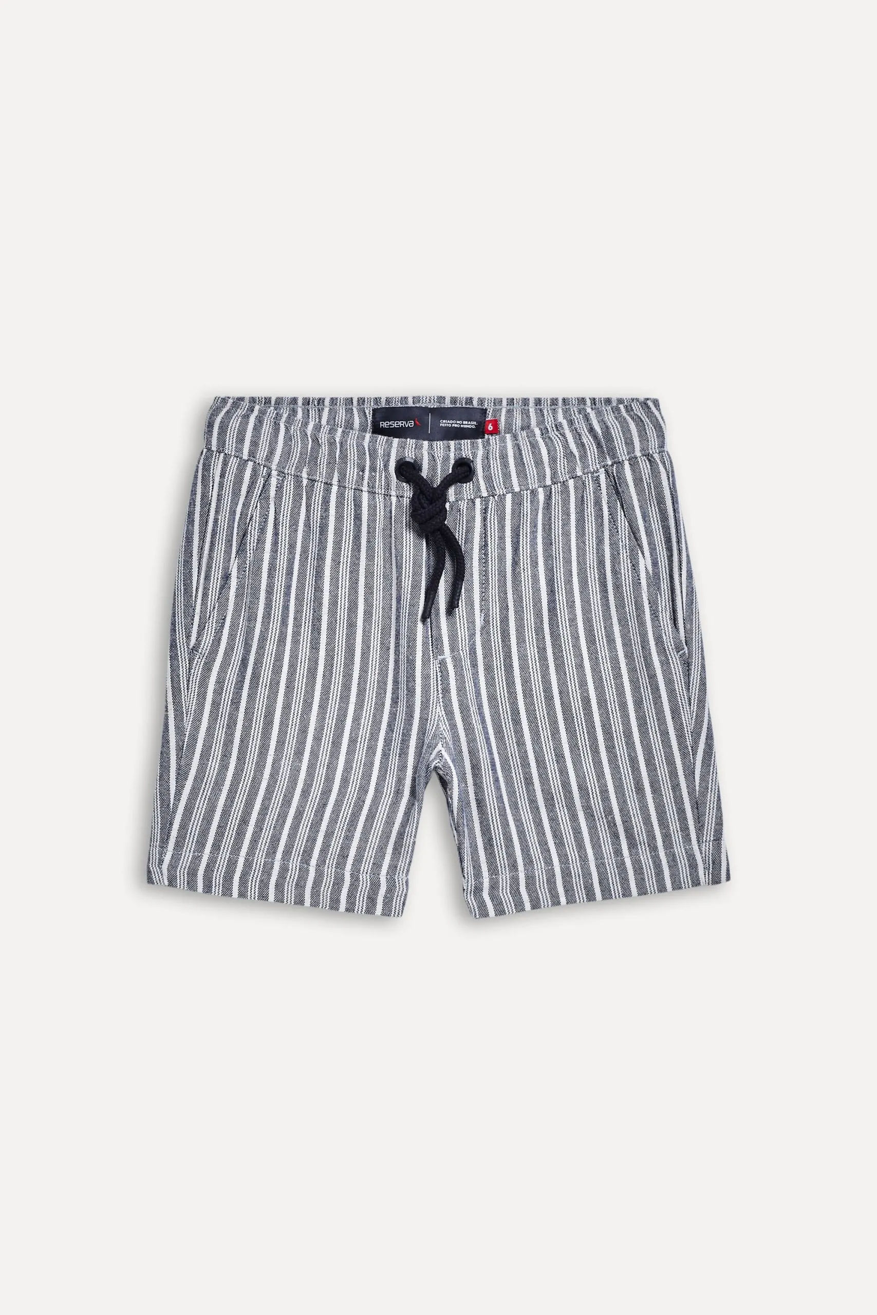 BERMUDA MINI LISTRADA DESERTO