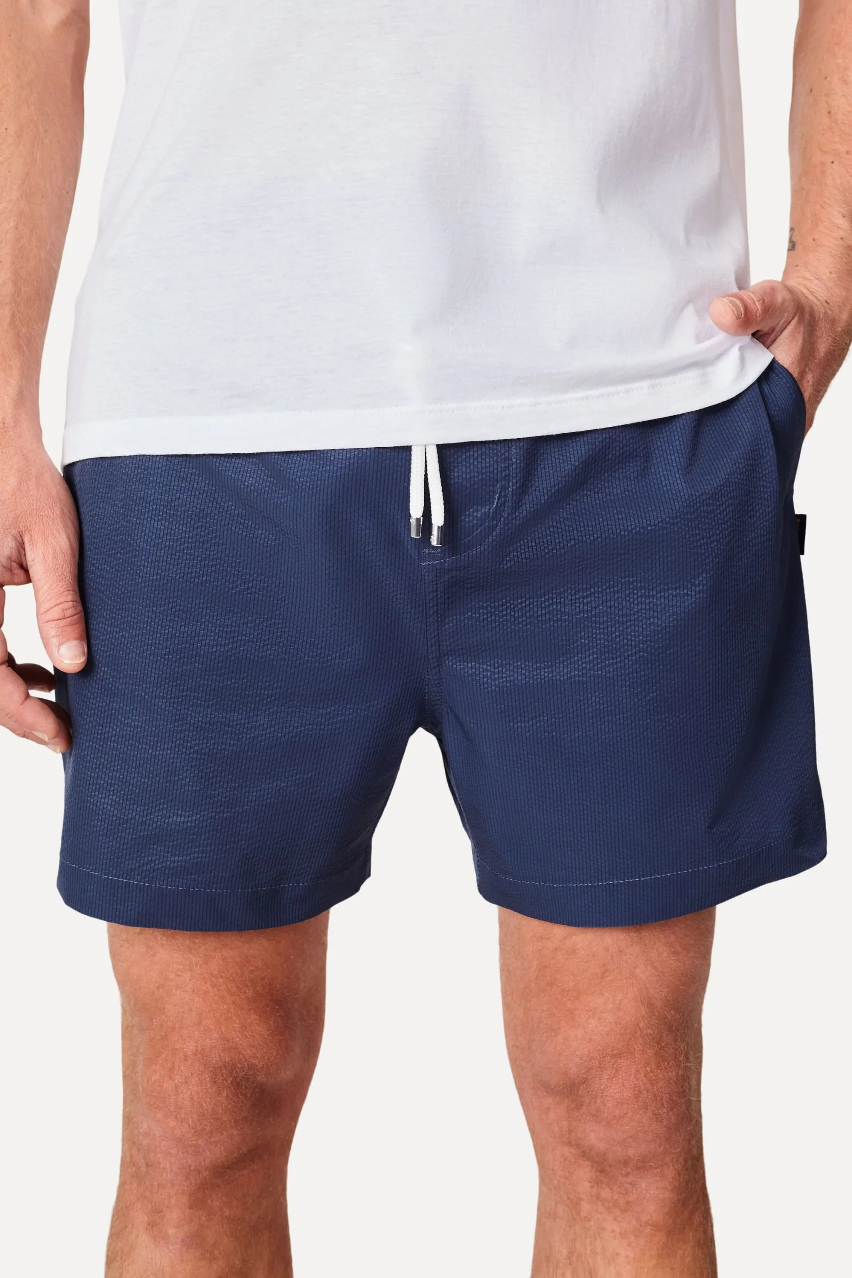 SHORT PRAIA TEXTURA LISO