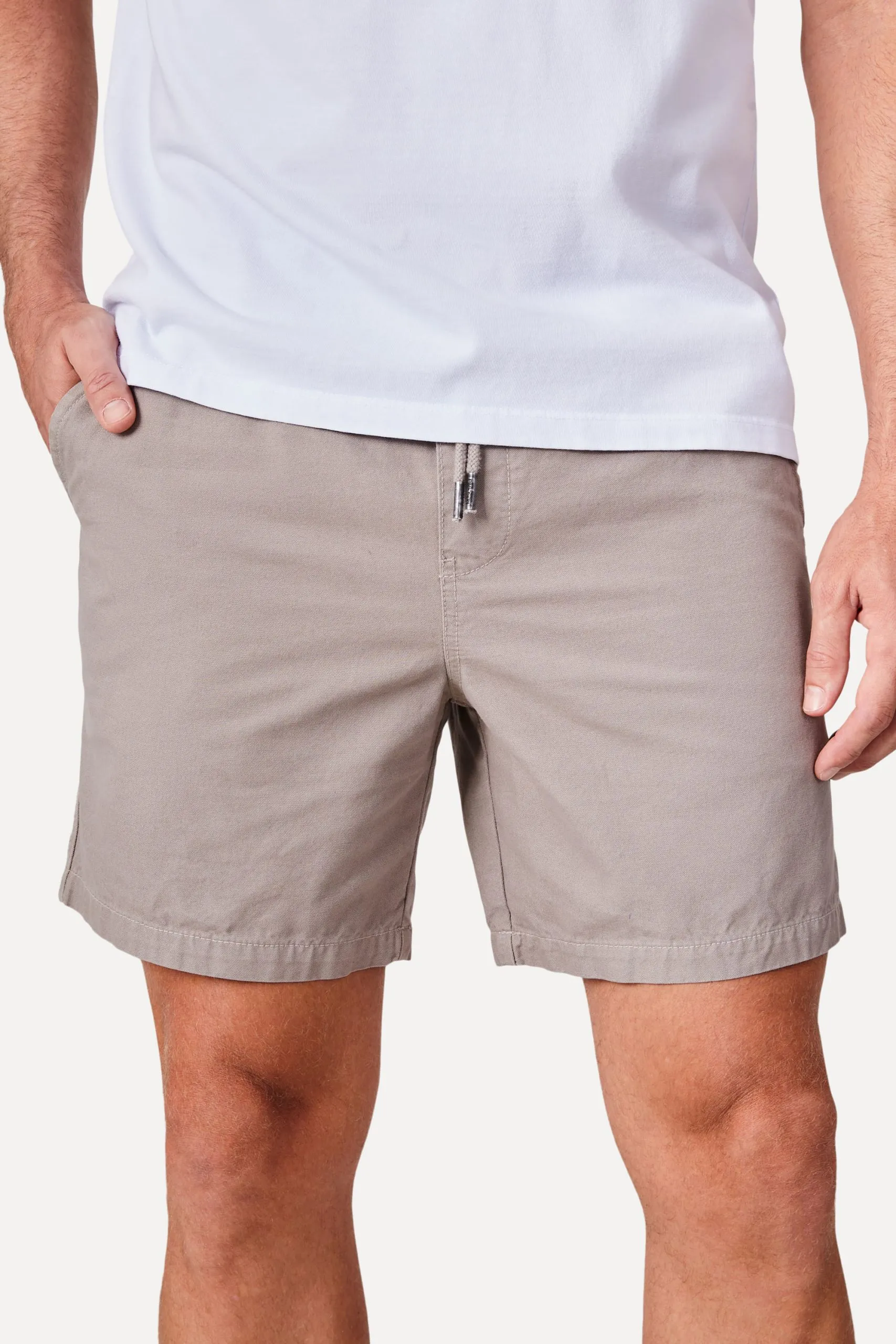 SHORT ELASTICO CANVAS