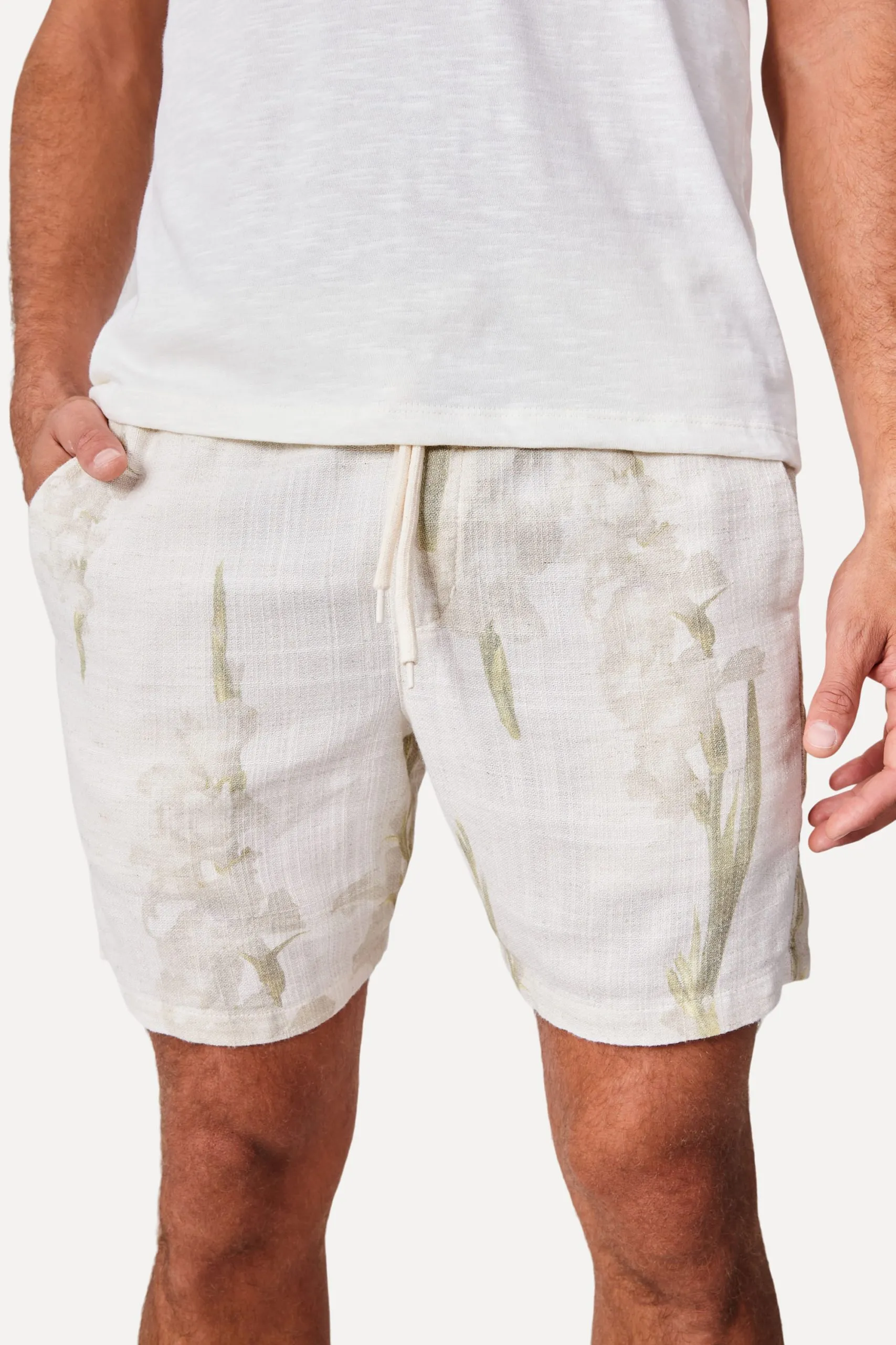 SHORT CASUAL ESTAMPADO FLORAL ENERGIA