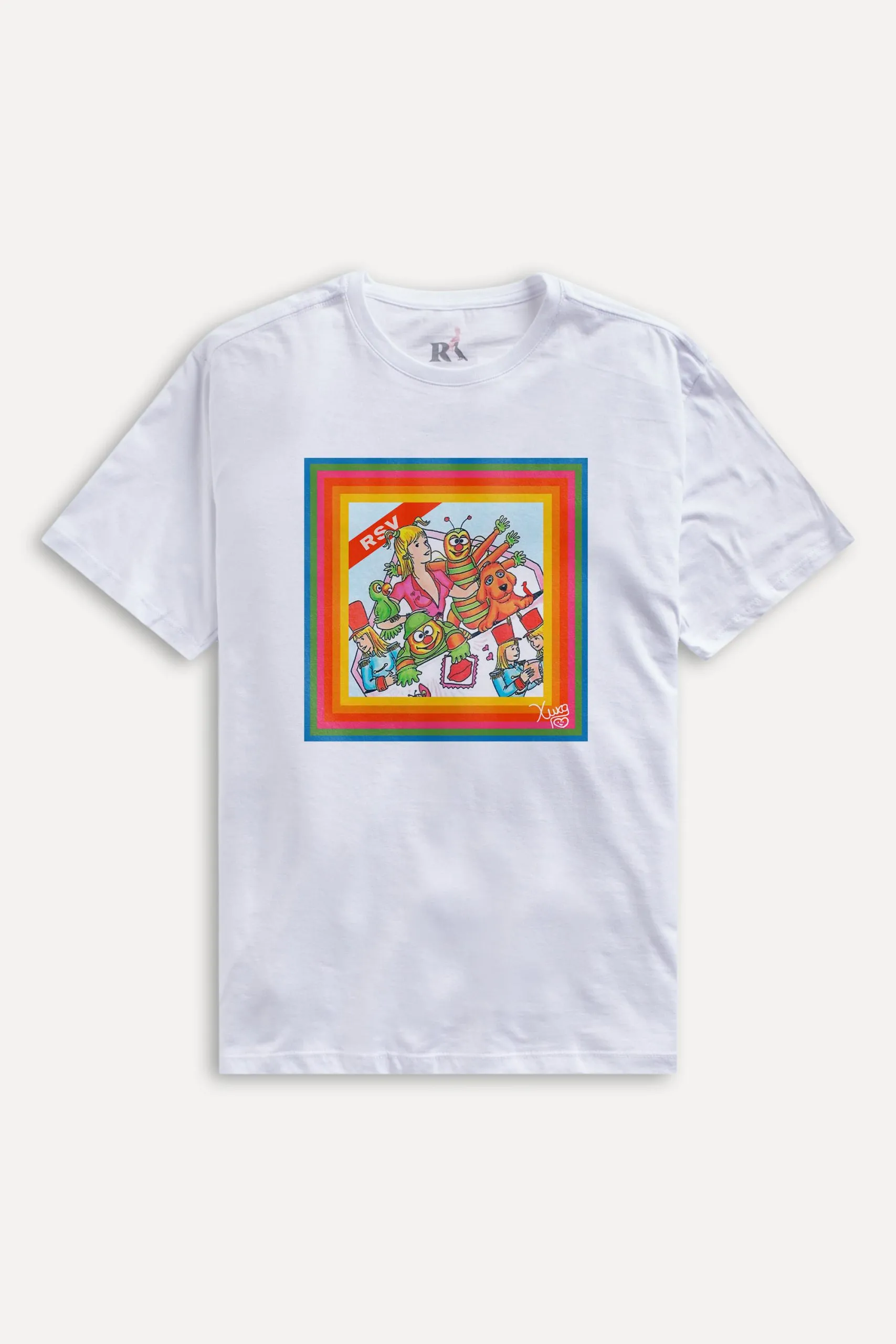 CAMISETA ARCO IRIS TURMA