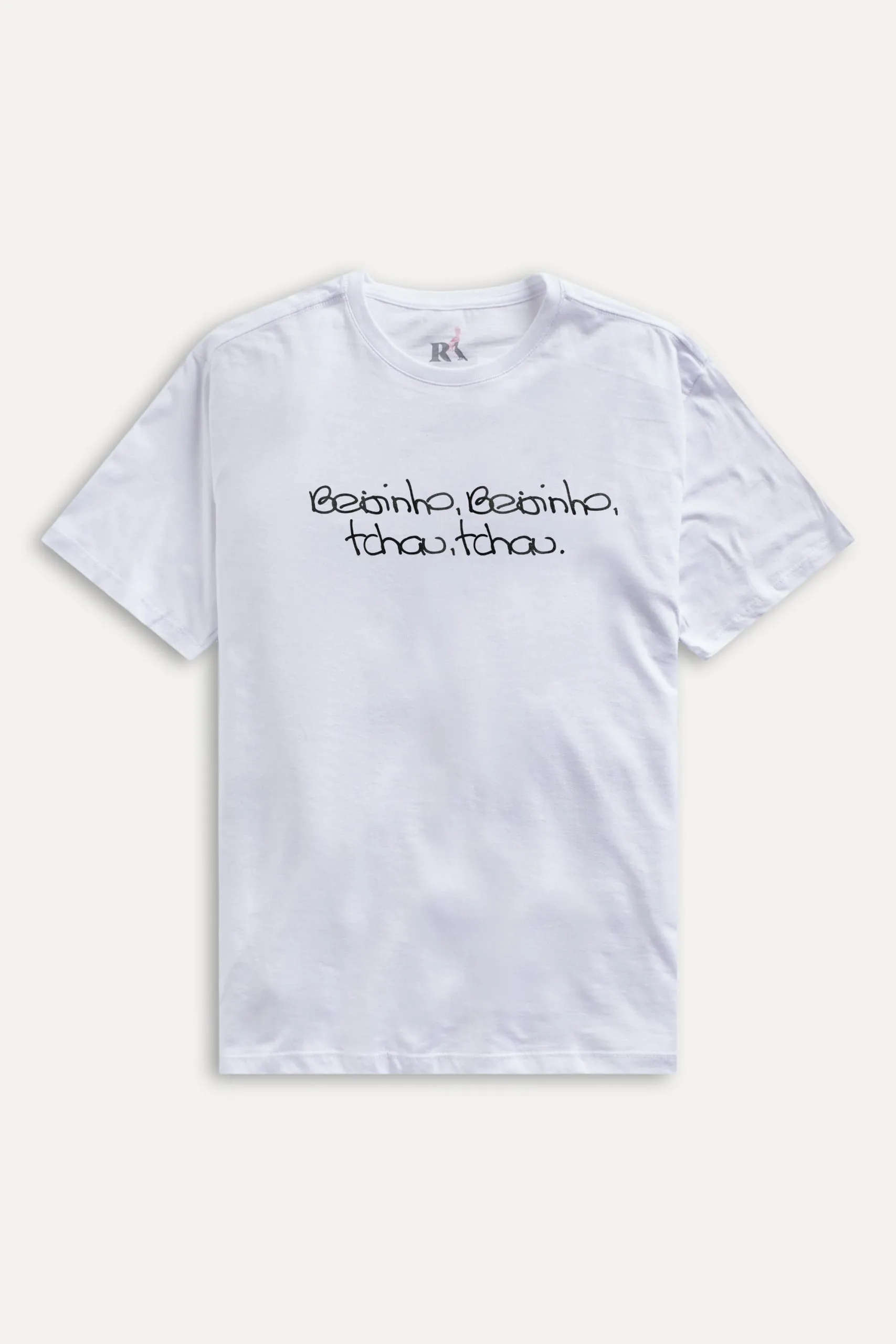 CAMISETA BEIJINHO CALIGRAFIA