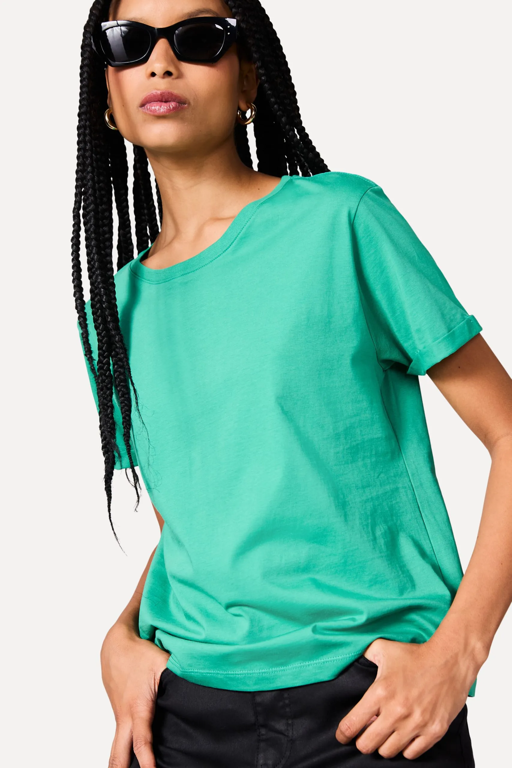 TSHIRT DE MALHA PIMA REGULAR