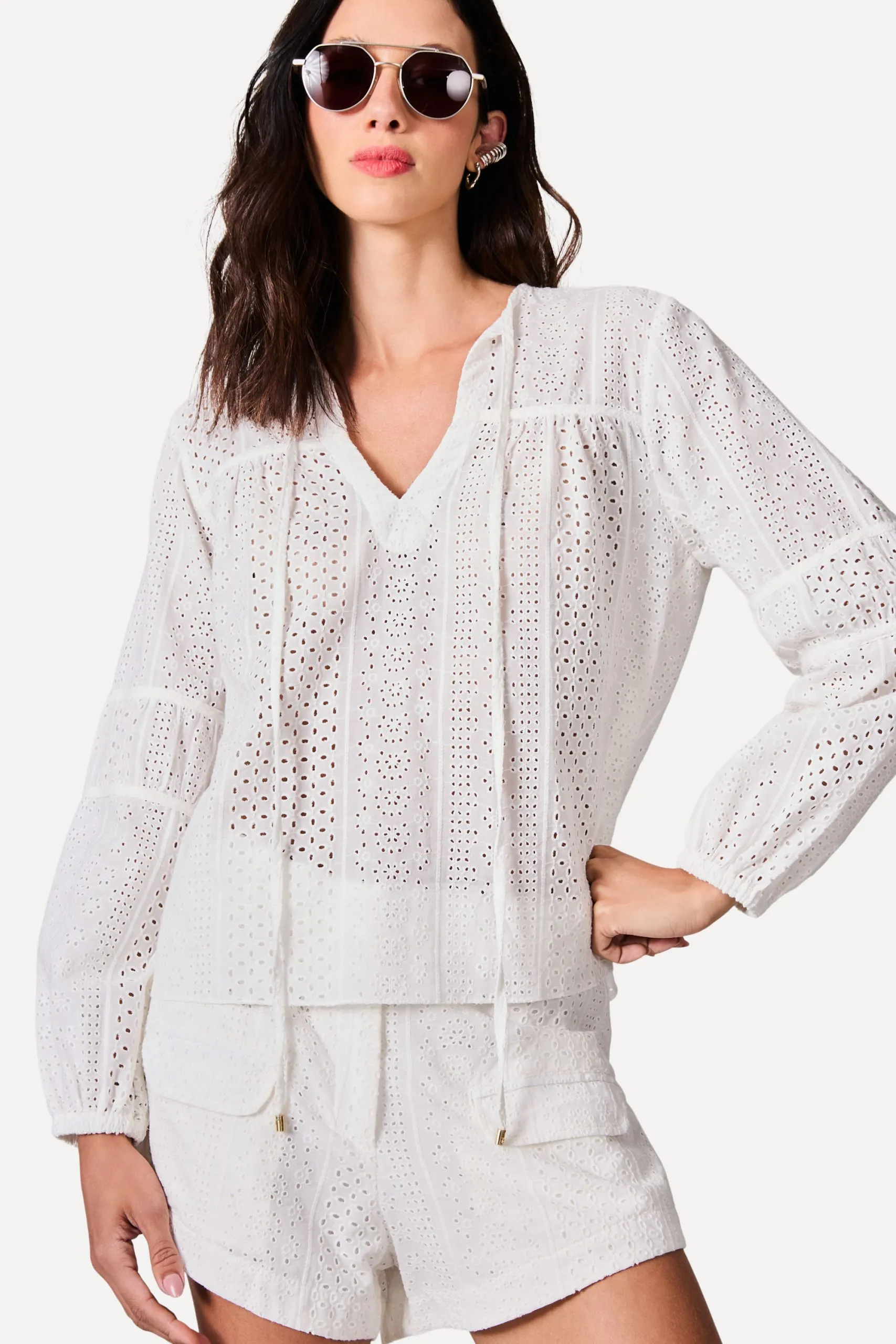 BATA DE LAISE BRANCA