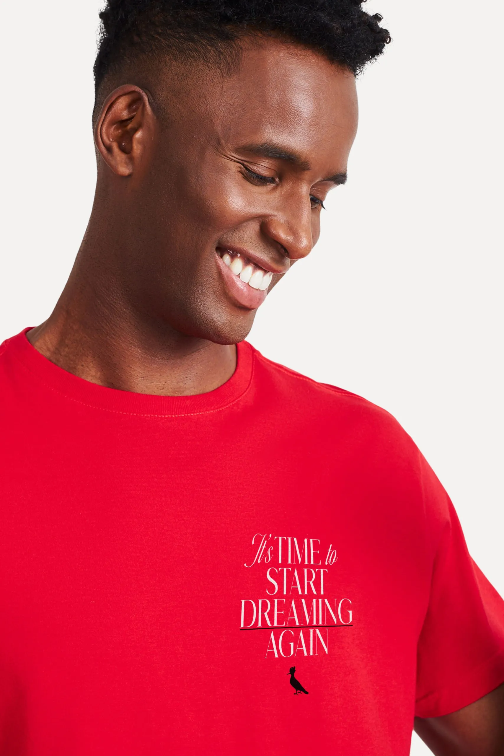 CAMISETA IS TIME TO START DREAMING AGAIN