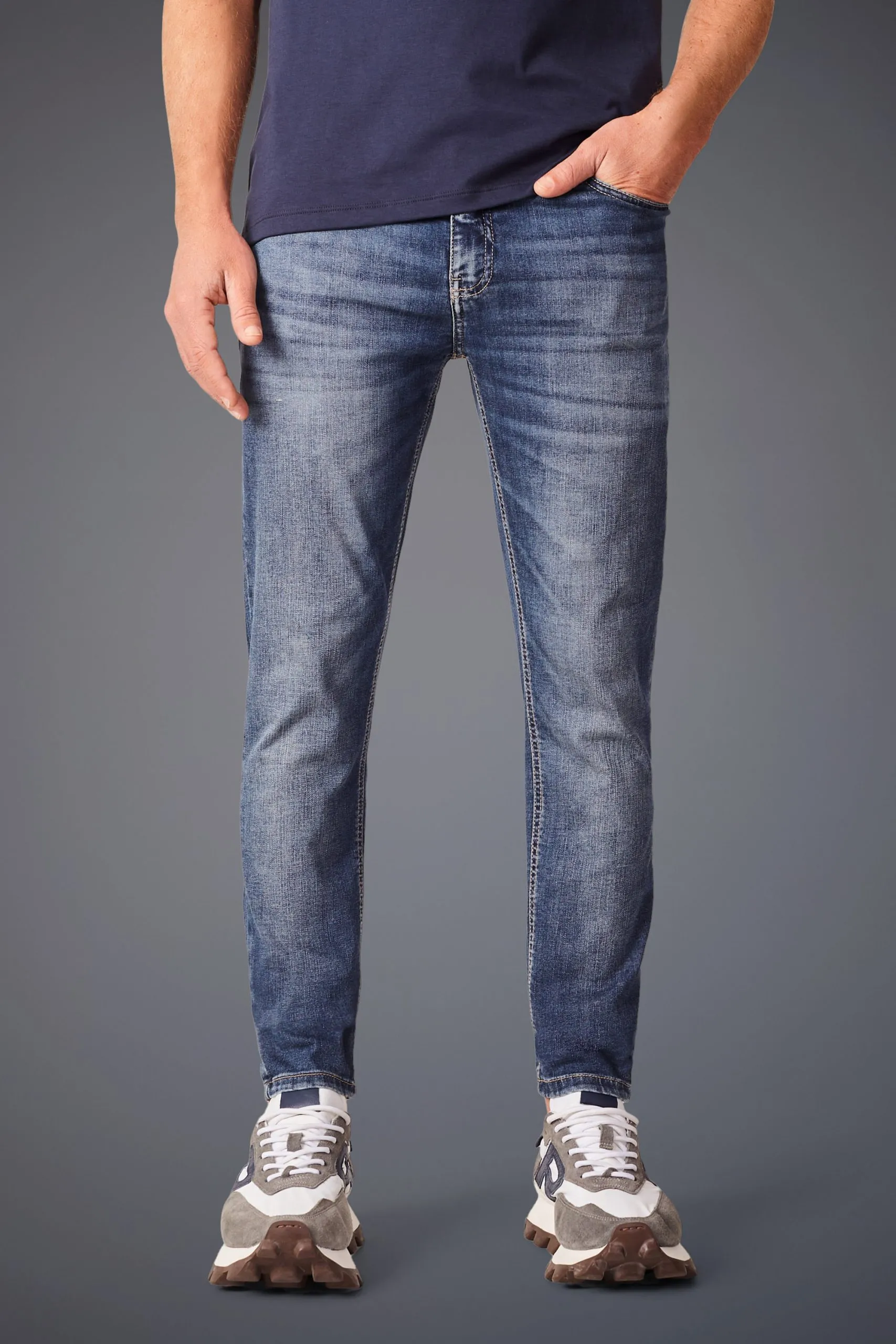 CALCA JEANS SUPER SKINNY LENNY