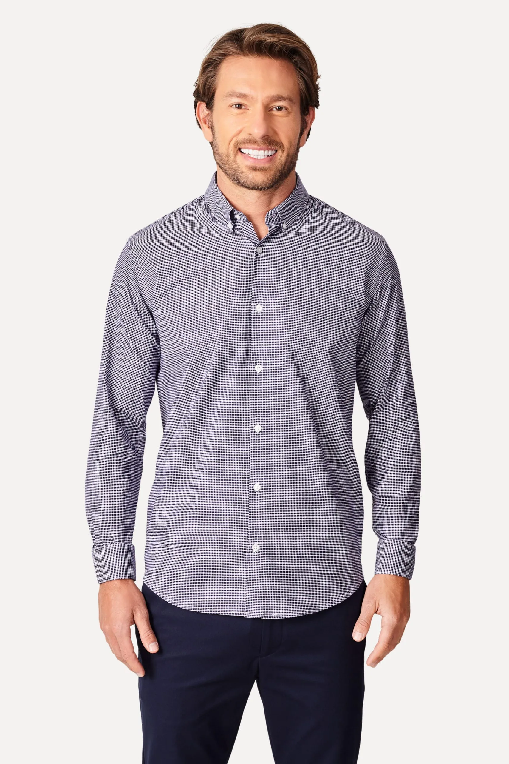 CAMISA ML ENXUTO XADREZ LYON