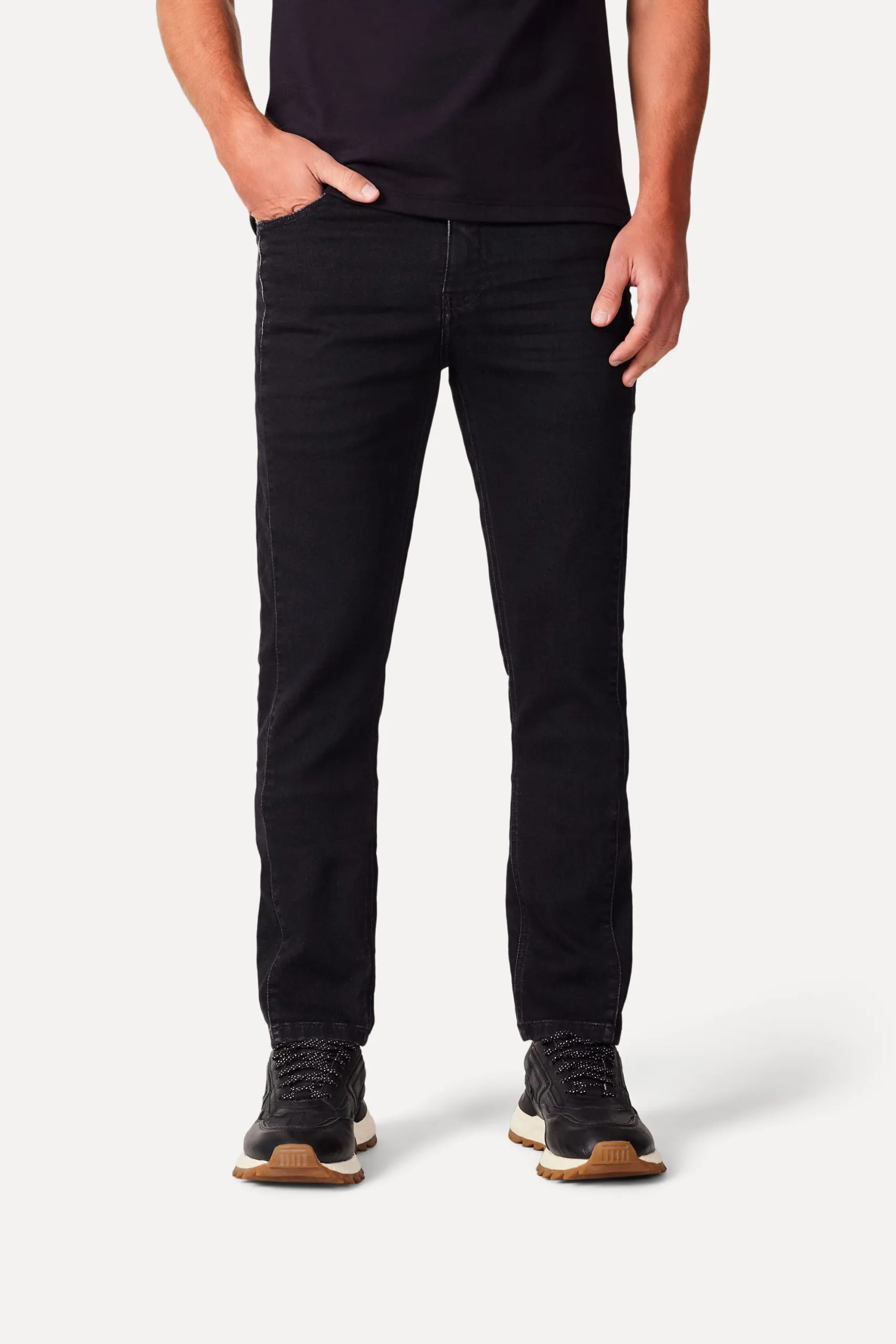 CALCA JEANS SKINNY MOLETOM JAMES