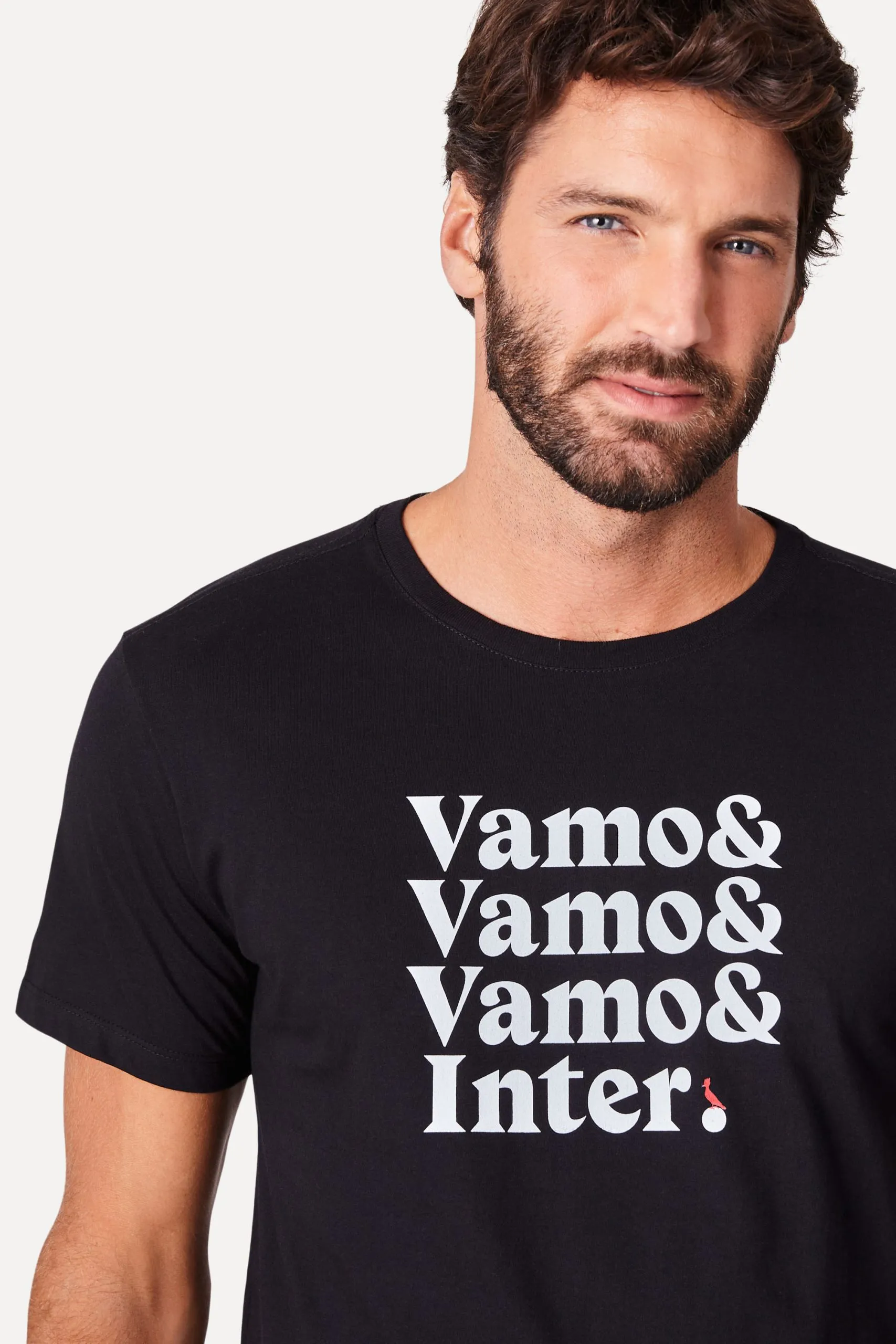 CAMISETA ESTAMPADA VAMO &&& INTER