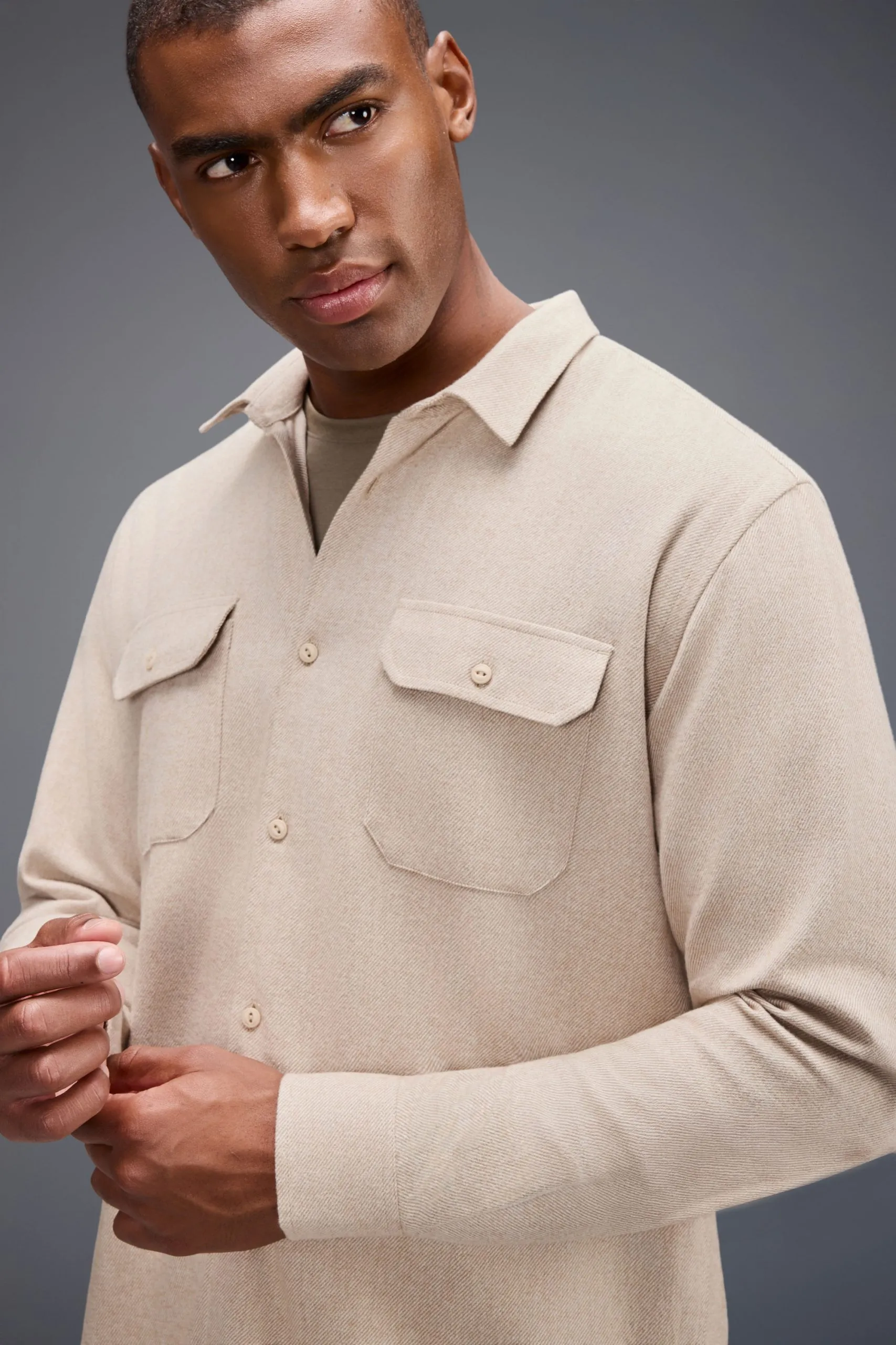 CAMISA ML FLANELA TWILL