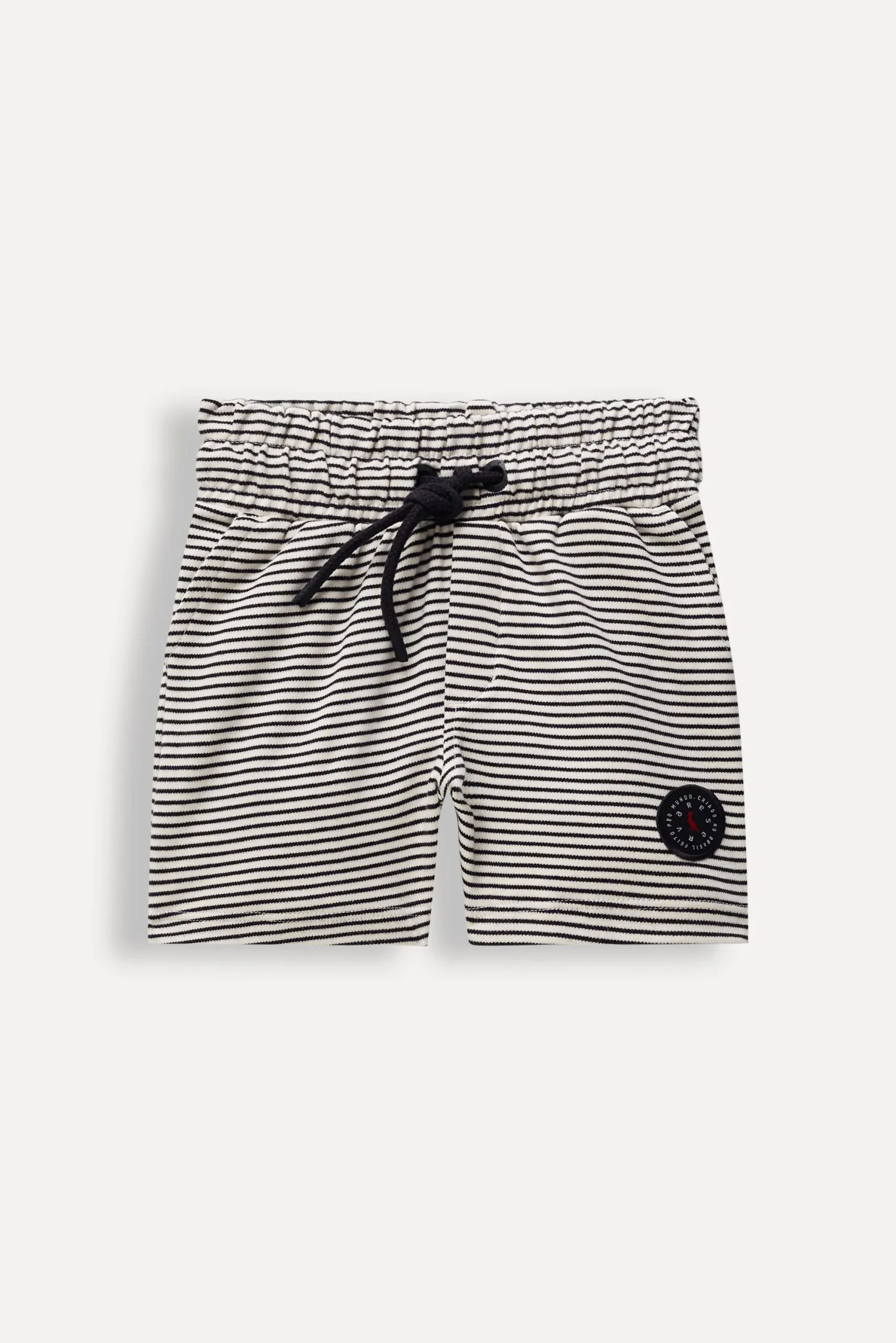 BERMUDA MINI LISTRA SUEDINE