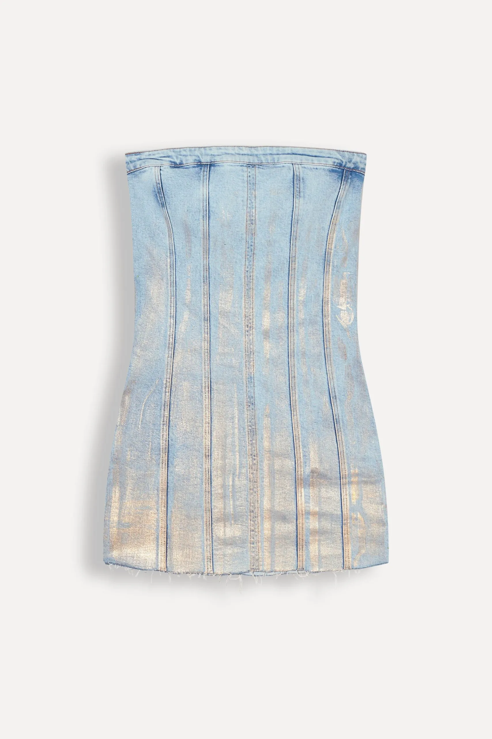 VESTIDO JEANS SEM ALCA