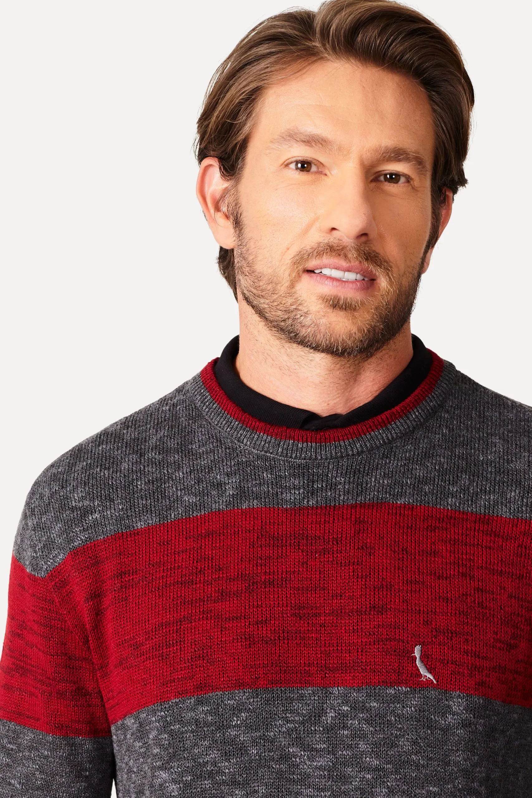 TRICOT LISTRA FLAME N