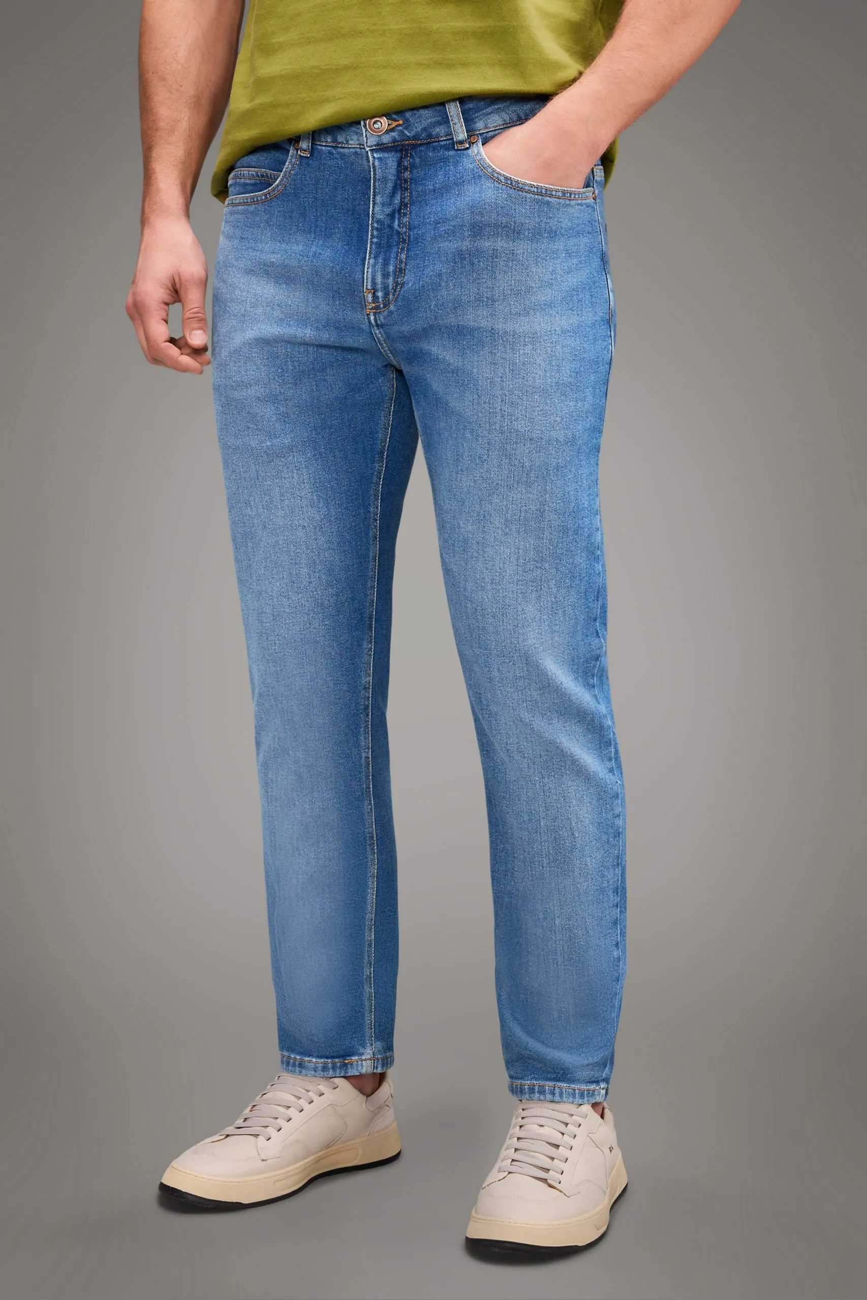 CALCA JEANS SLIM TUPI
