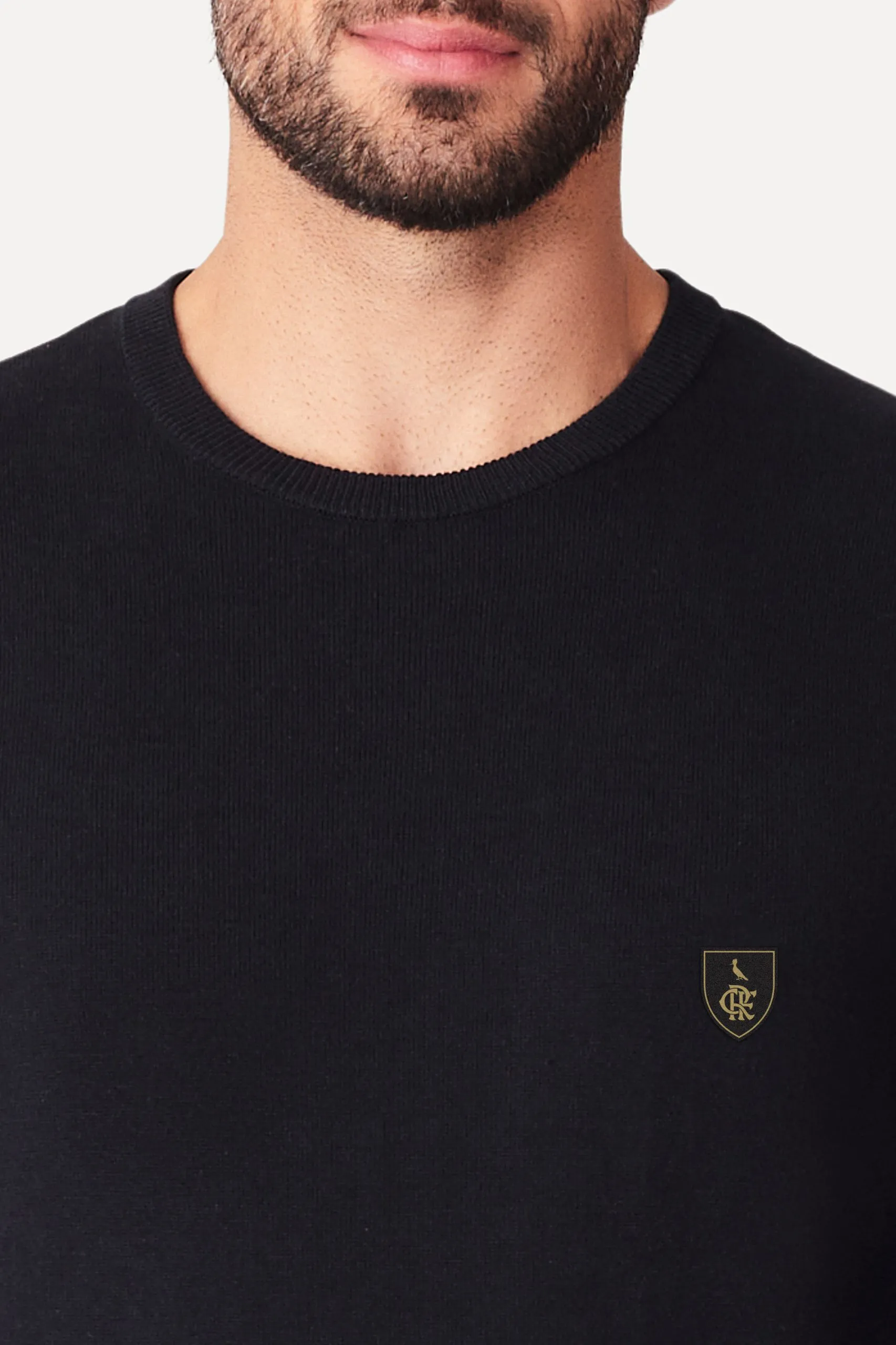 TRICOT GOLA CARECA FLAMENGO