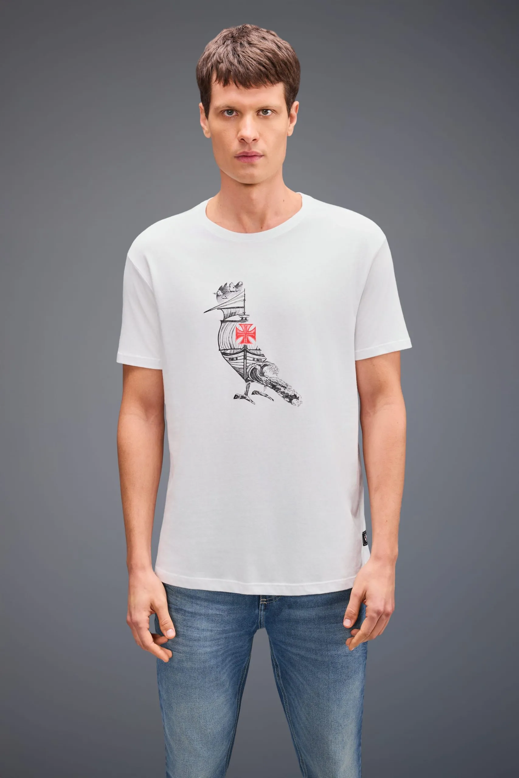 CAMISETA ESTAMPADA PP CARAVELA VASCO