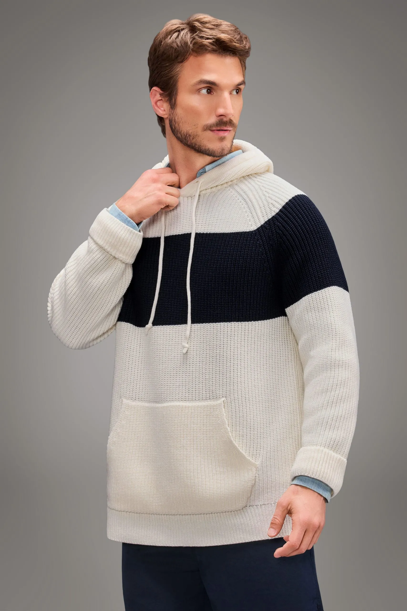 TRICOT CAPUZ HAMPTONS