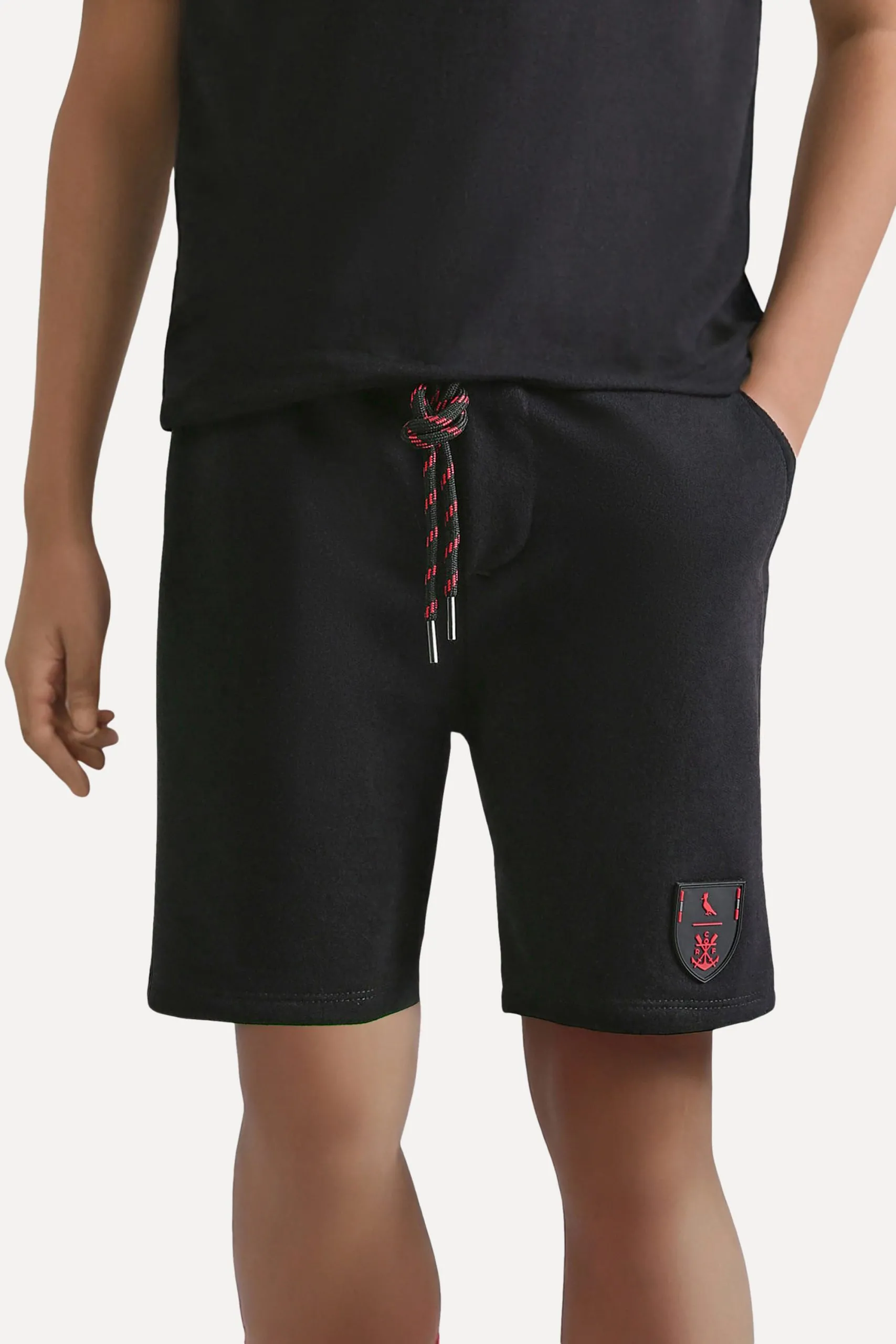 BERMUDA MOLETOM MINI CRF FLAMENGO