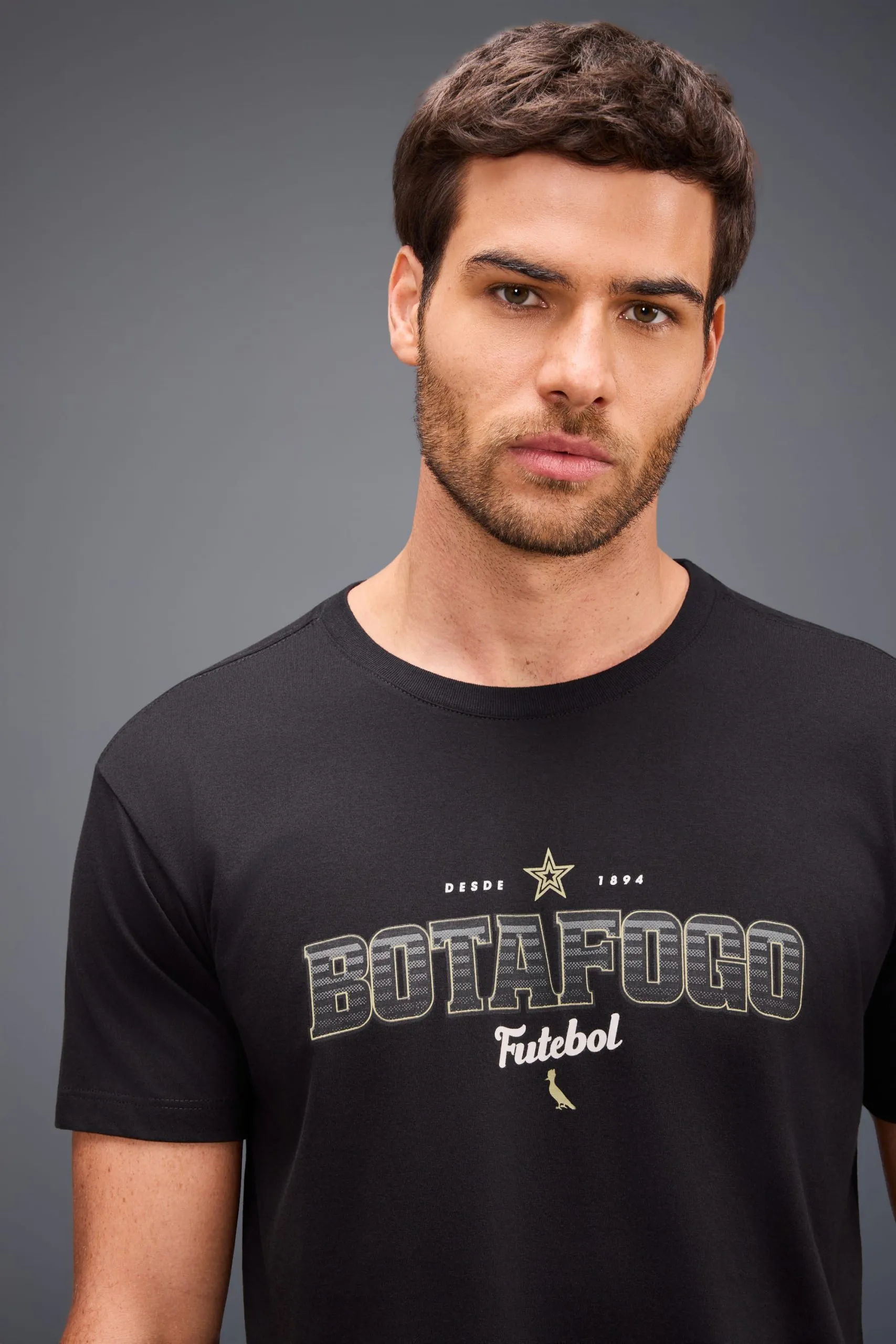 CAMISETA ESTAMPADA FUTEBOL BOTAFOGO