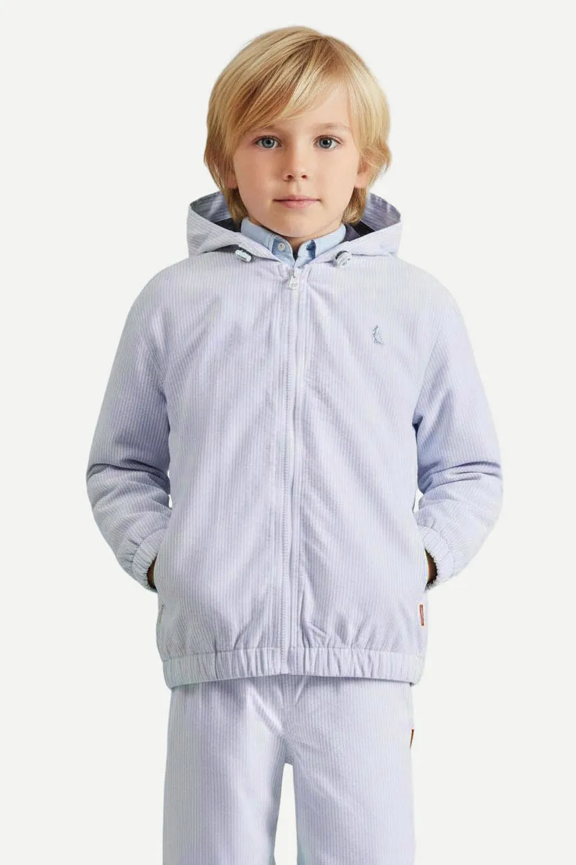 WINDBREAKER MINI LISTRA SUMMER BLUE