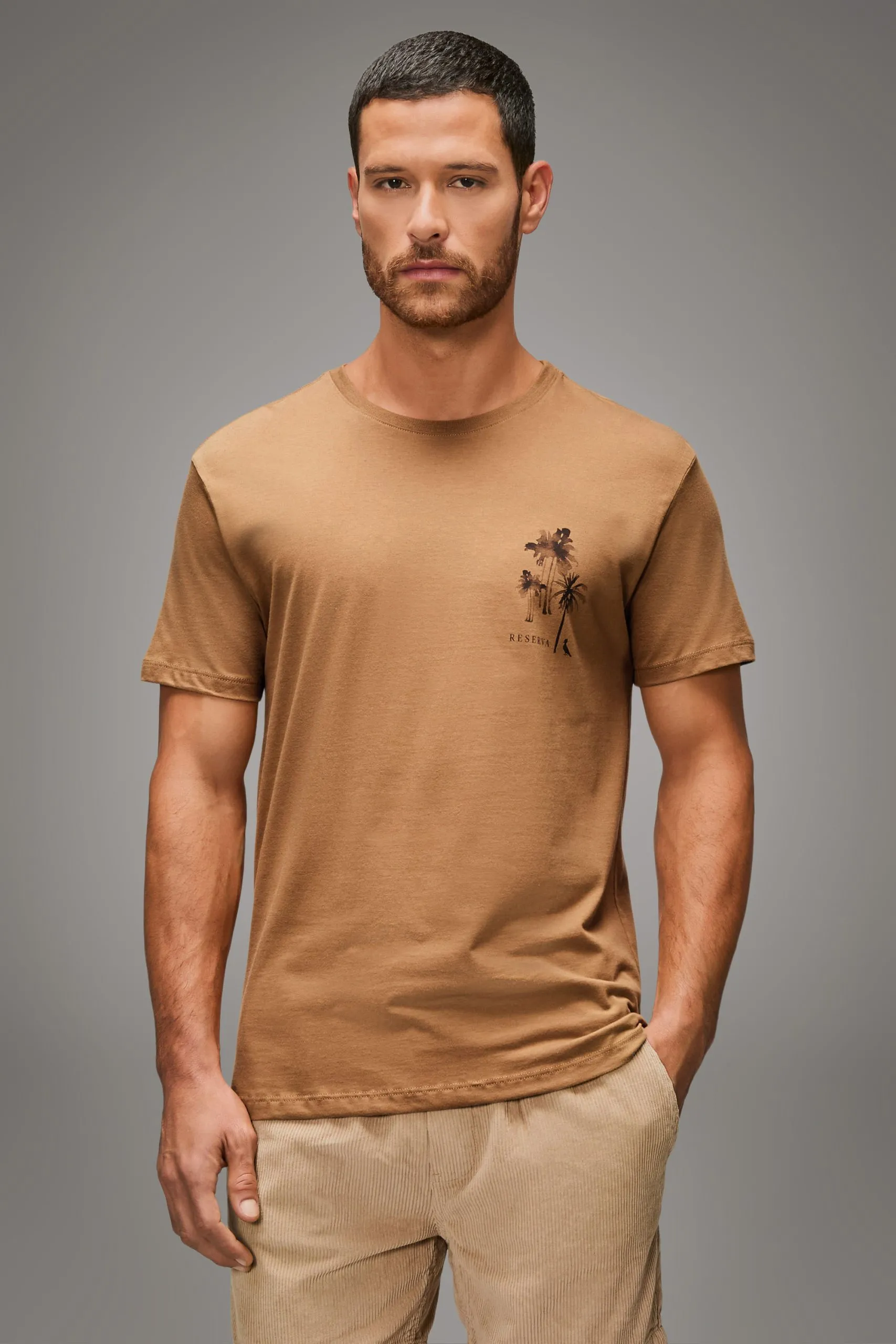 CAMISETA ESTAMPADA PALM RESERVA