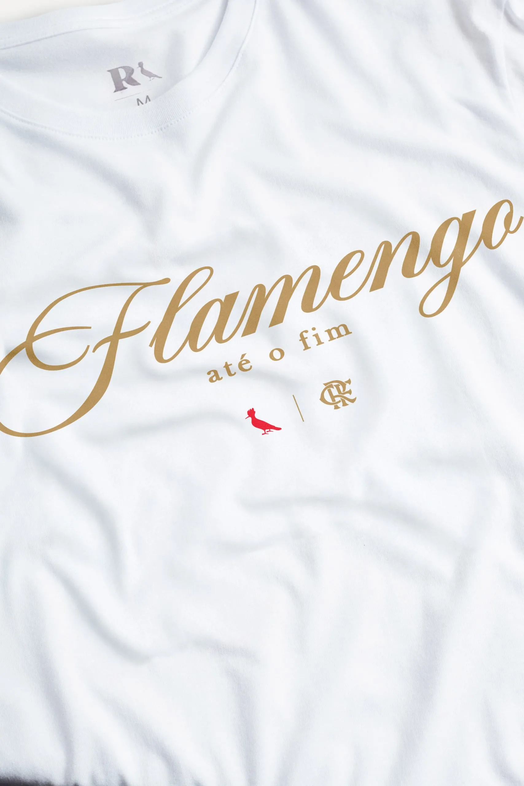 CAMISETA ESTAMPADA FLAMENGO ATE O FIM