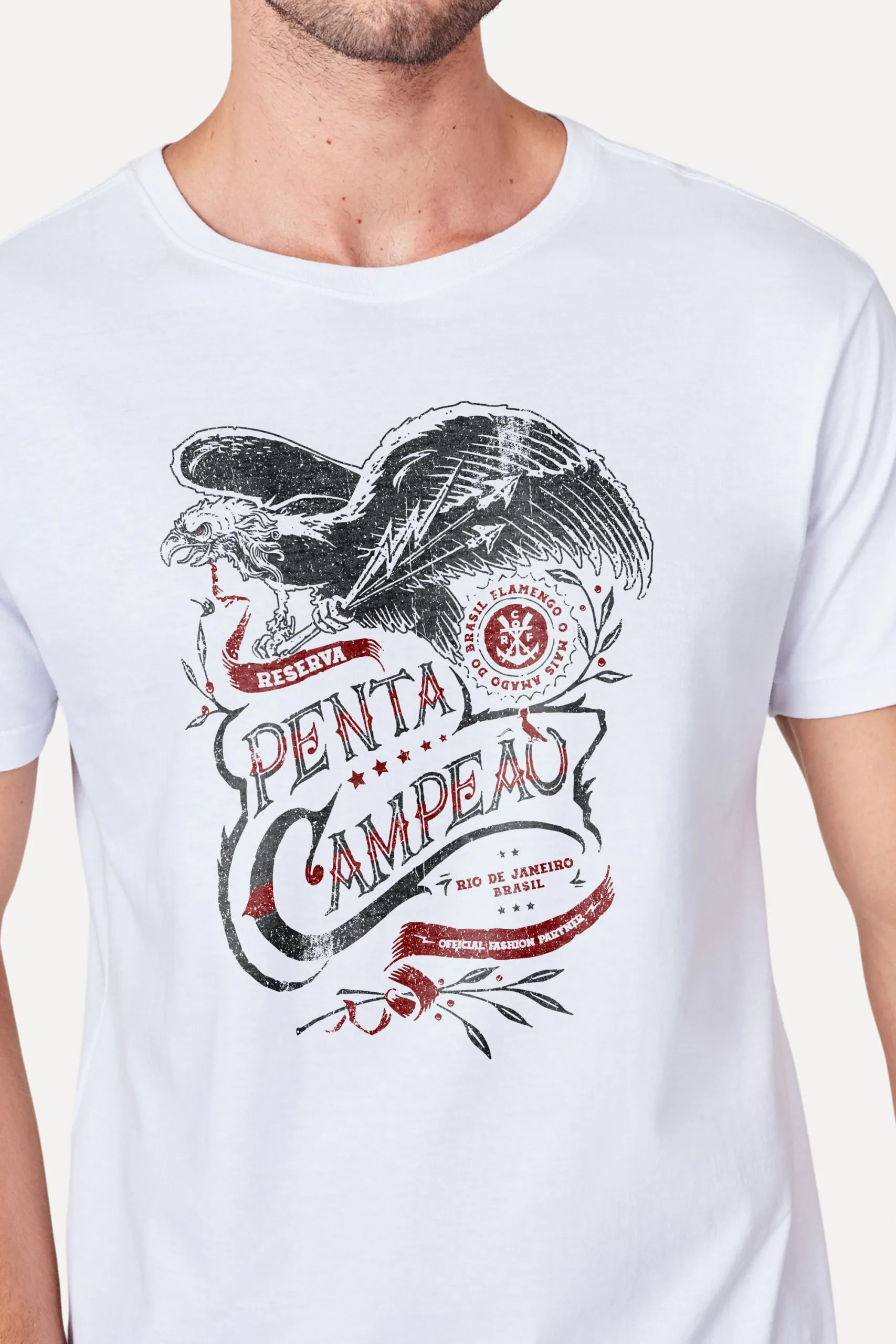 CAMISETA EST PENTA CAMPEAO FLAMENGO