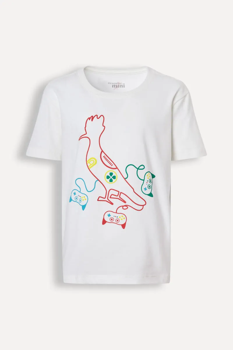 CAMISETA MINI EST PICA PAU VIDEOGAME