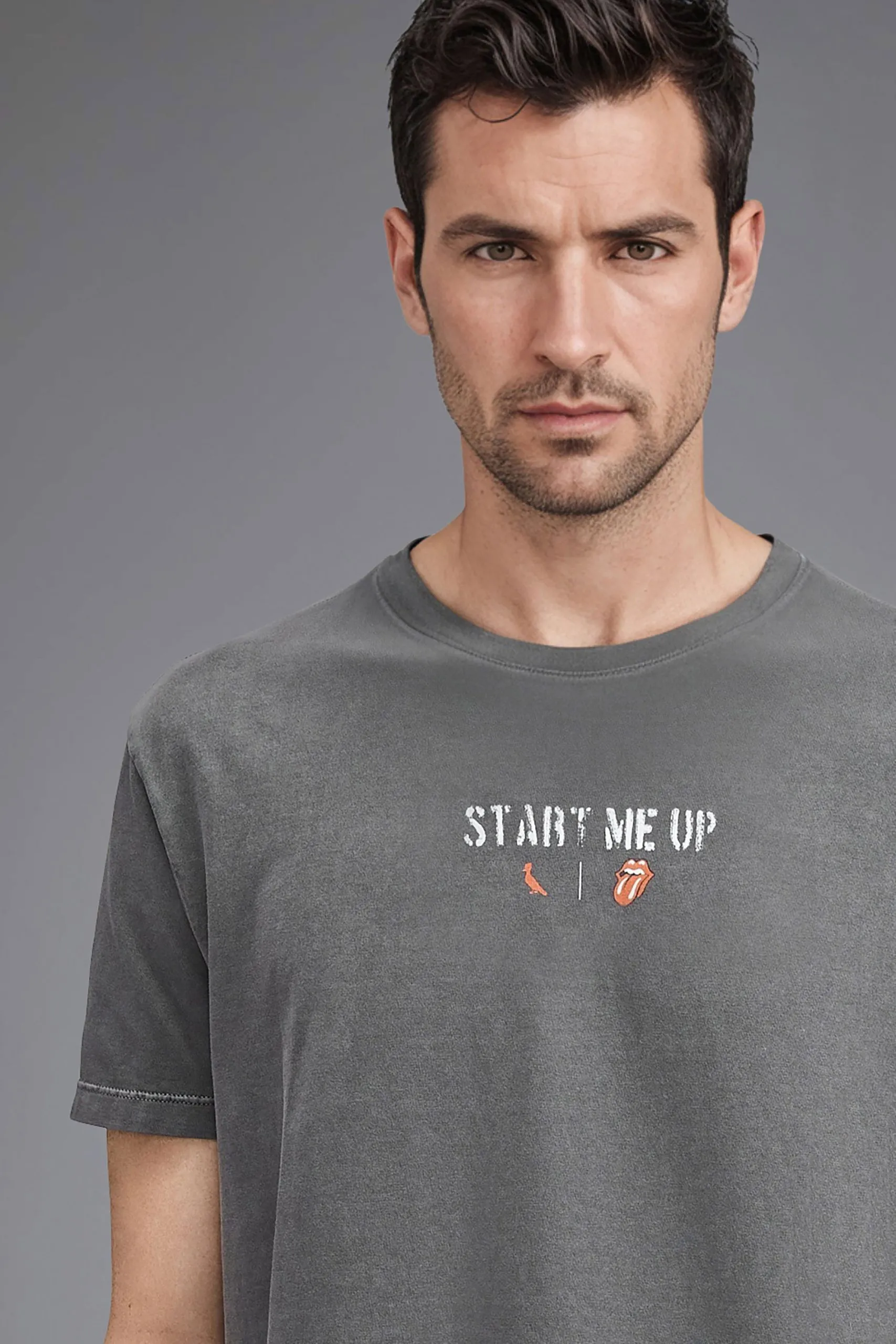 CAMISETA EST ROLLING STONES START ME UP