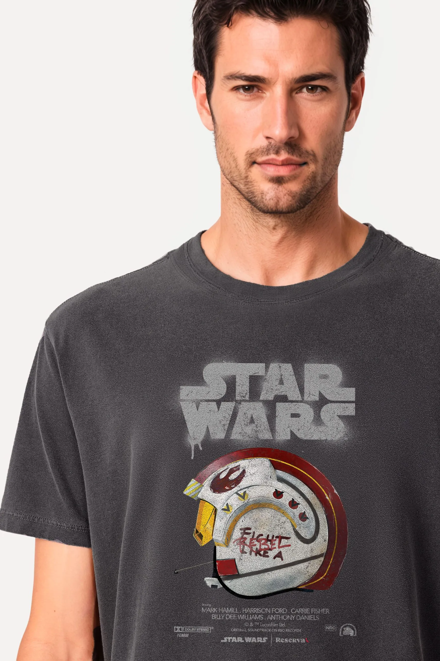 CAMISETA ESTAMPADA FIGHT REBEL LIKE A