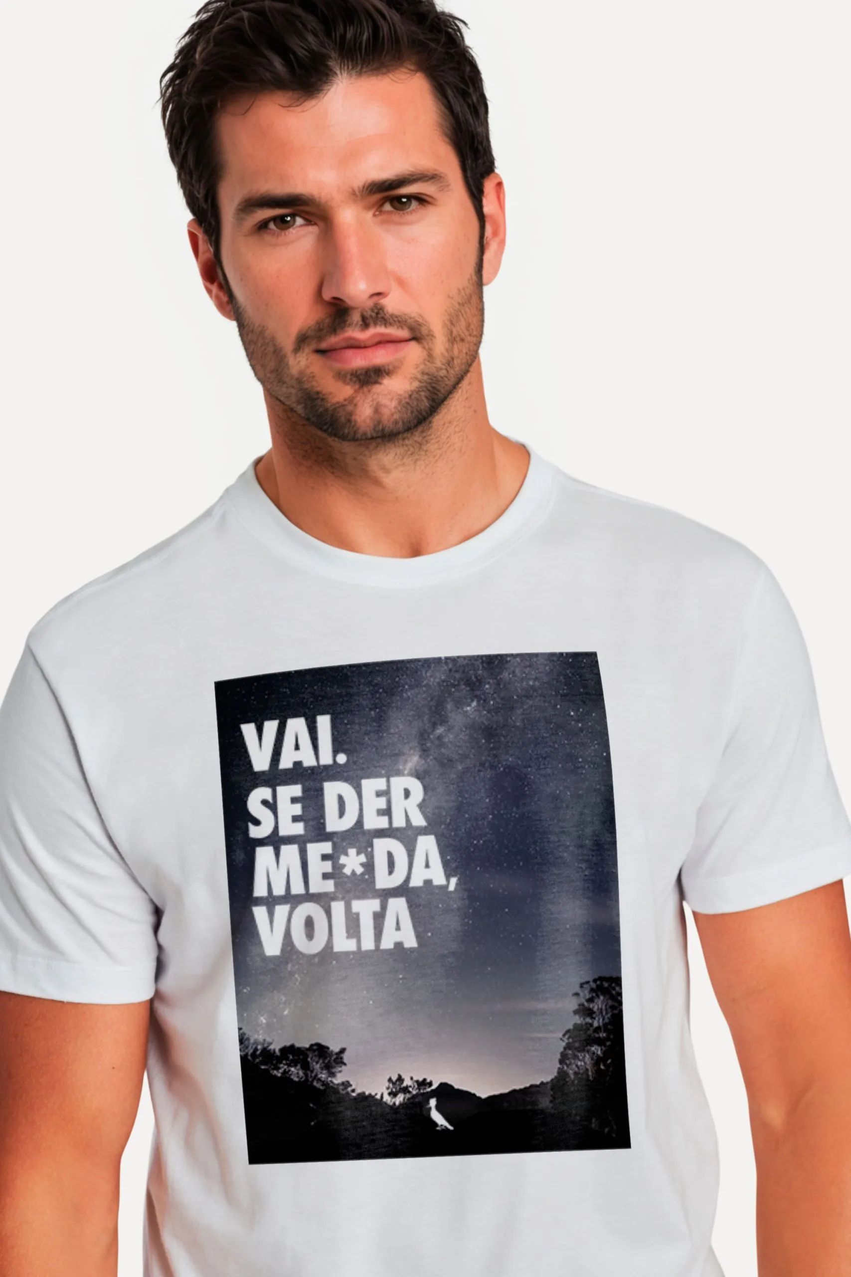 CAMISETA EST SE DER MERDA VOLTA