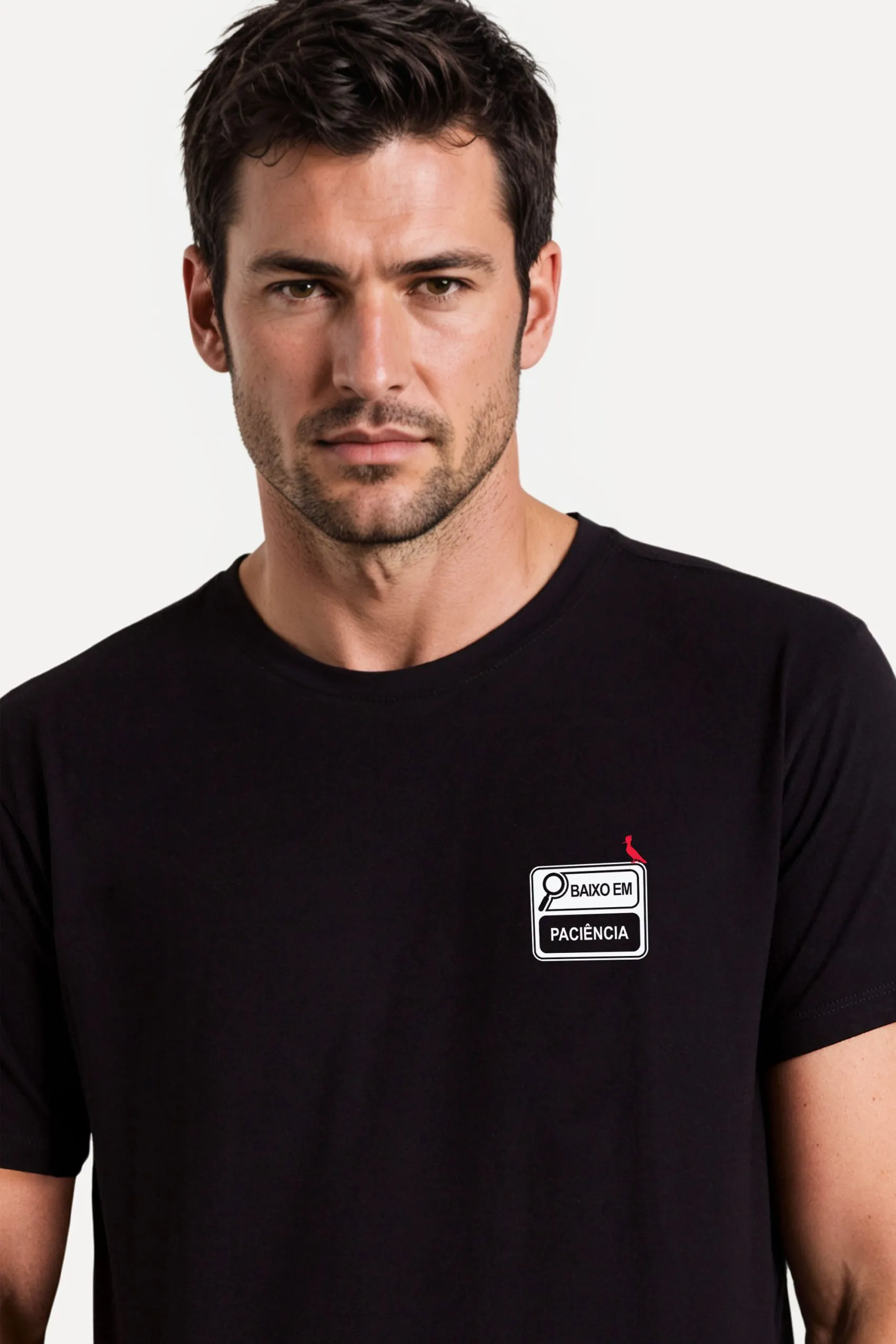 CAMISETA EST BAIXO EM PACIENCIA