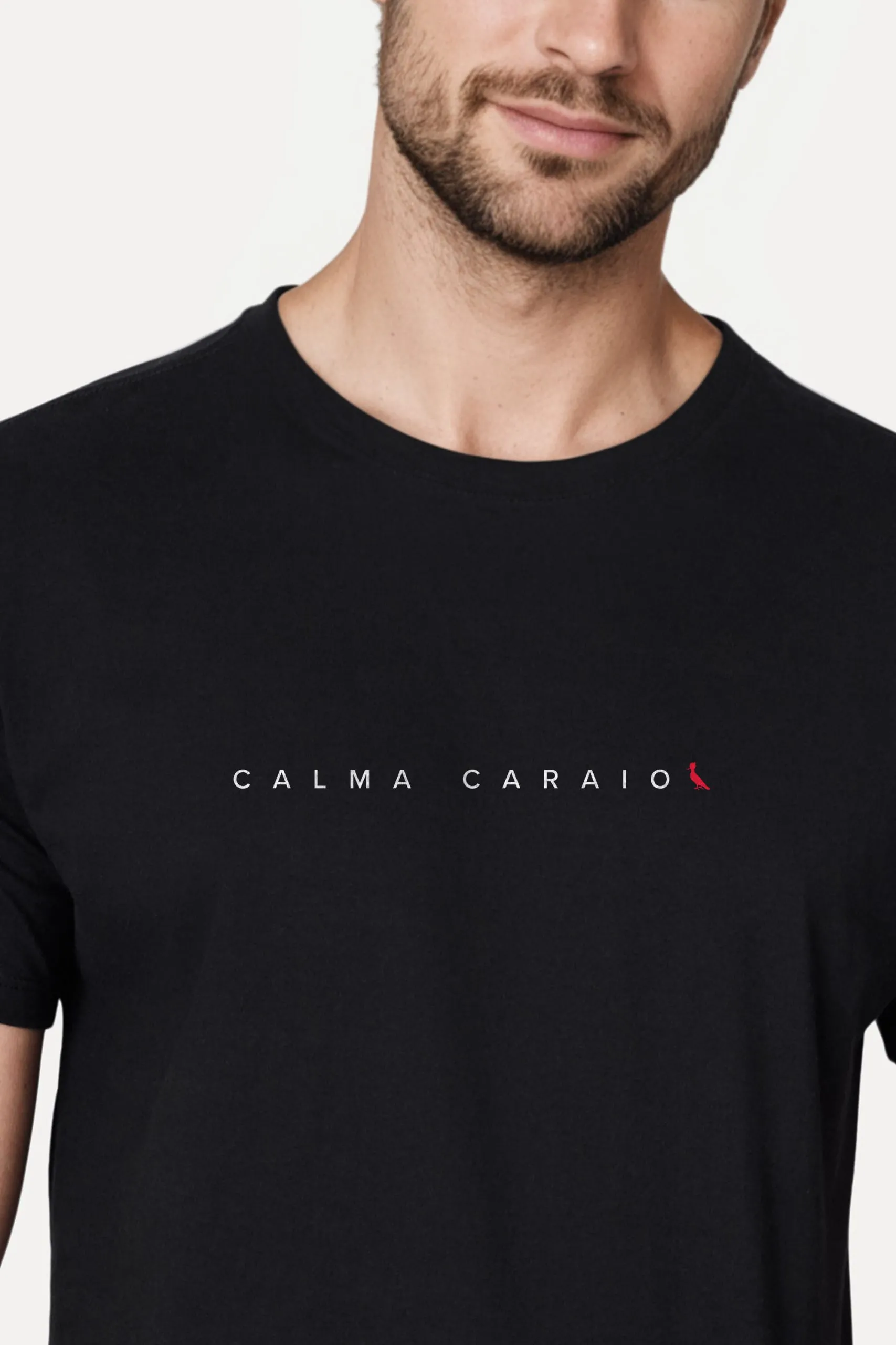 CAMISETA EST CALMA CARAIO