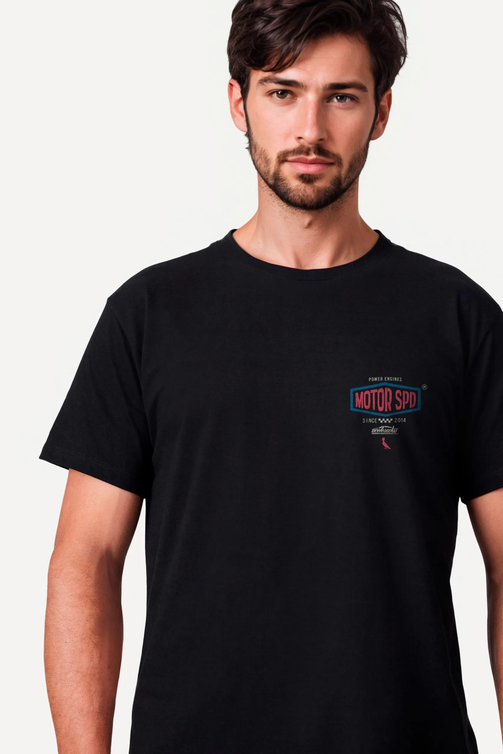 CAMISETA ESTAMPA MOTOR SINCE 2014