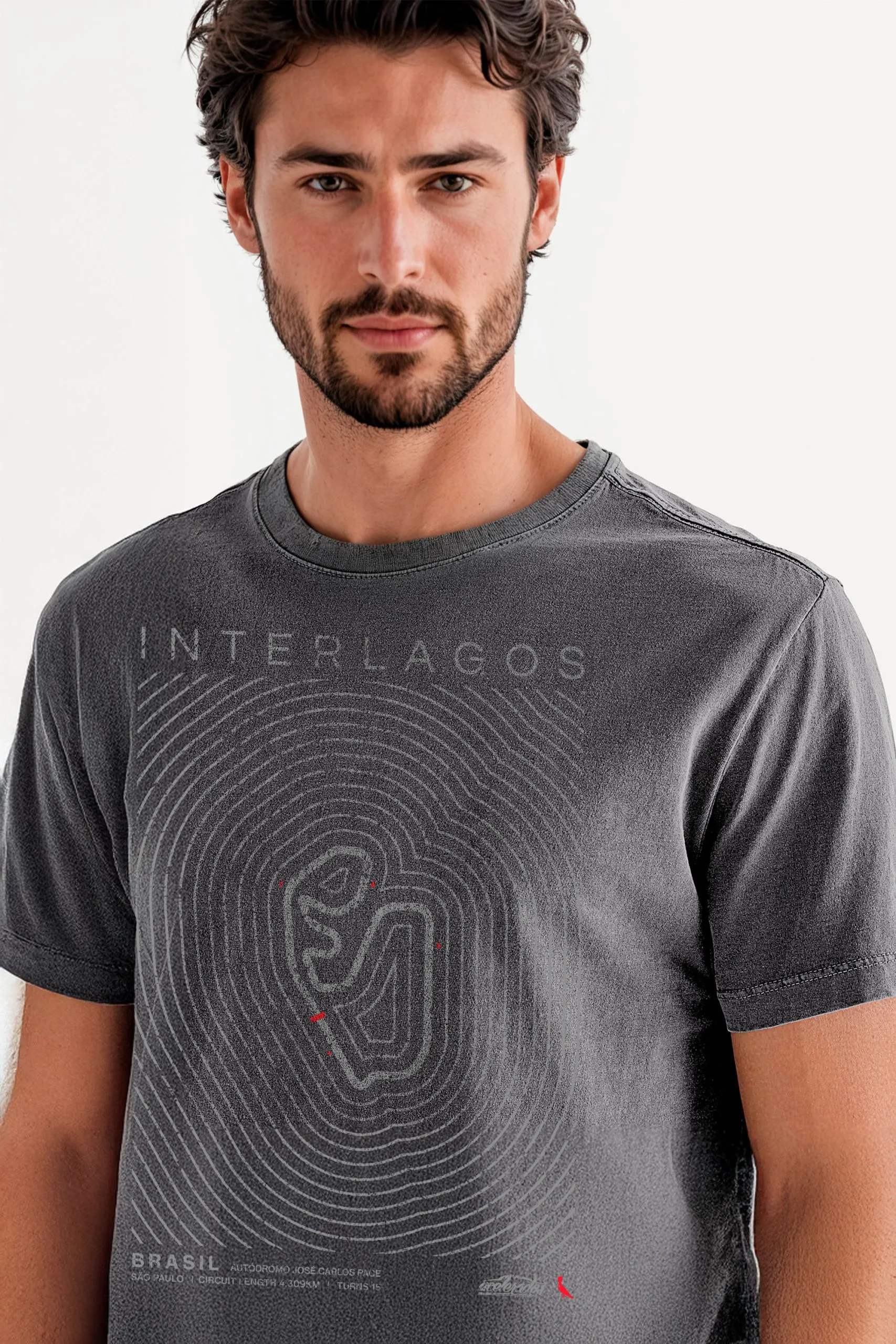 CAMISETA ESTAMPA INTERLAGOS AUTODROMO