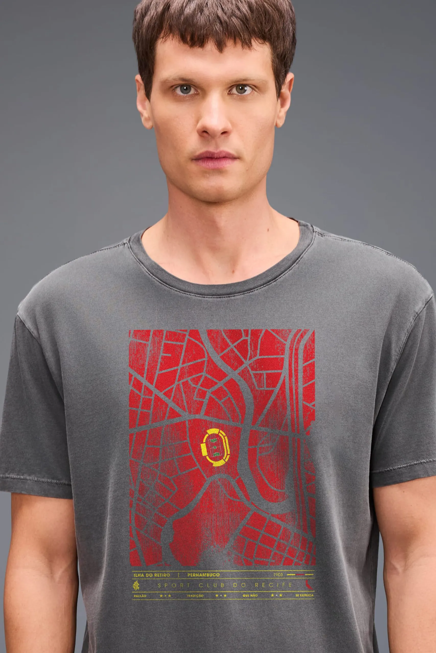 CAMISETA EST MAPA DA ILHA SPORT RECIFE