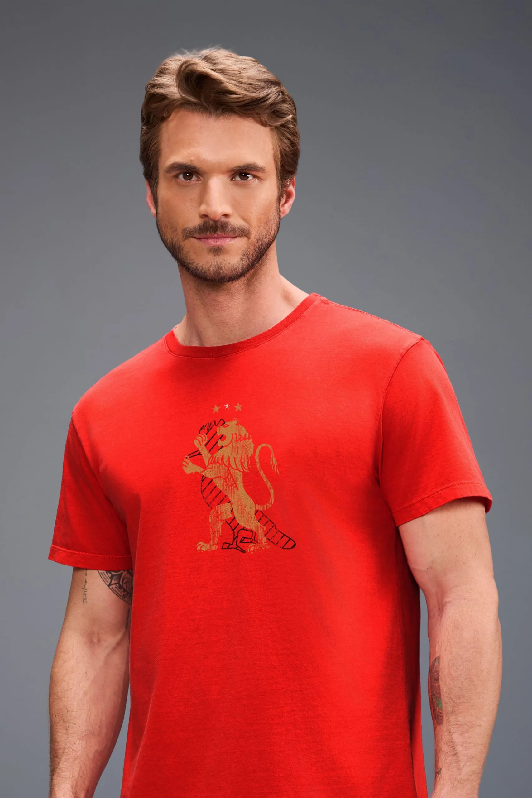 CAMISETA EST PICA PAU LEONINO SPORT