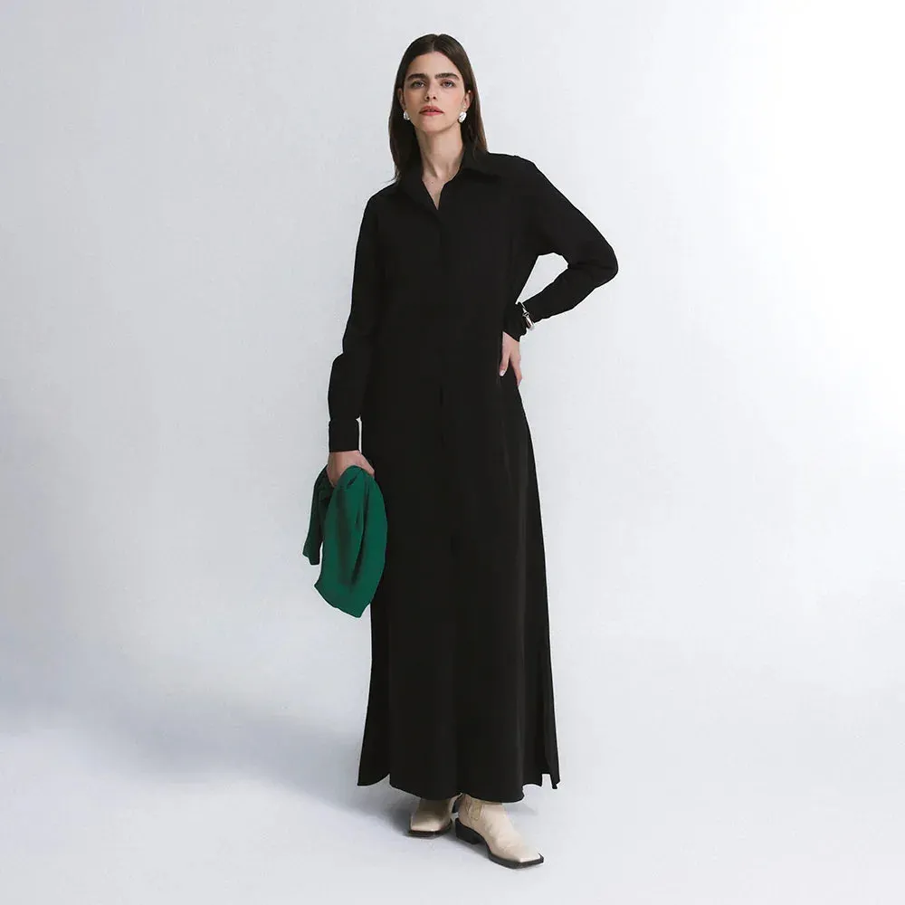 Vestido Chemise Manga Longa FutureForm