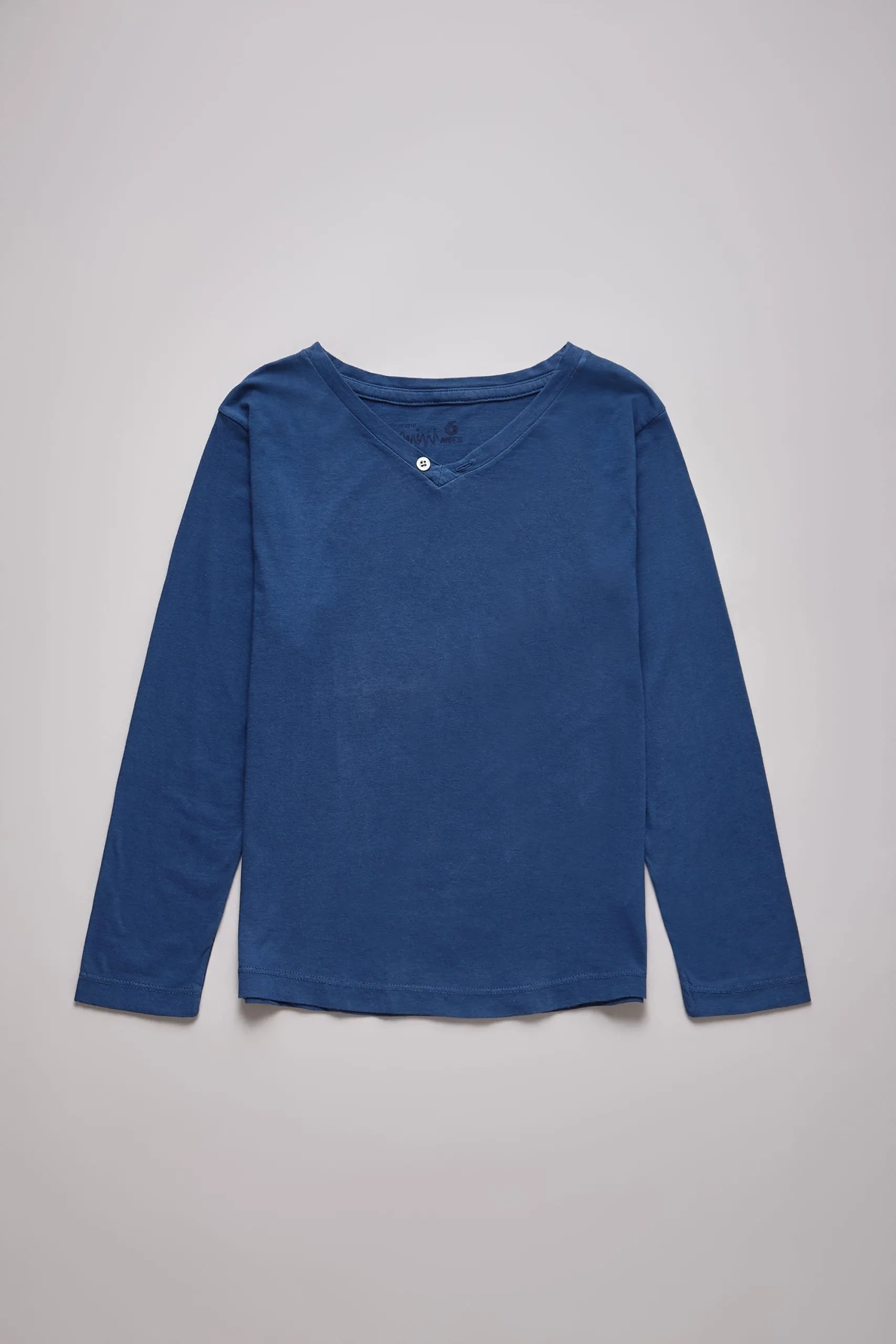 T-SHIRT MINI V NECK 40.1 BOTÃO ML