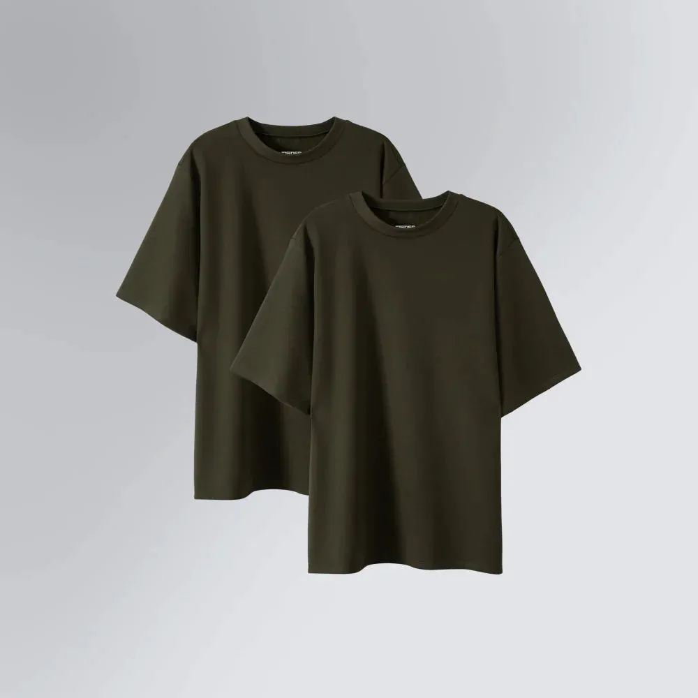 Kit 2 Camiseta Oversized T-Shirt