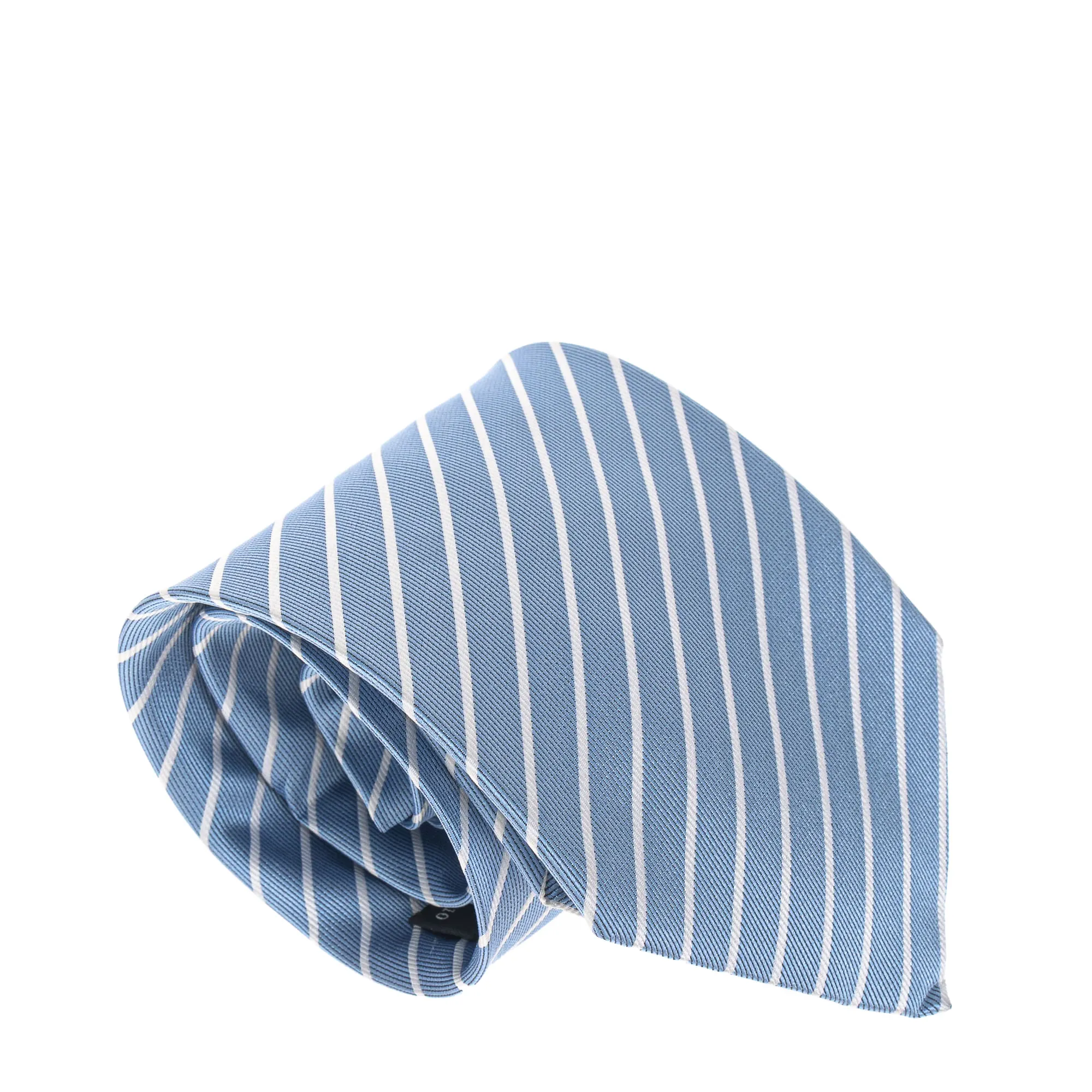 Gravata Ermenegildo Zegna Listrado Azul