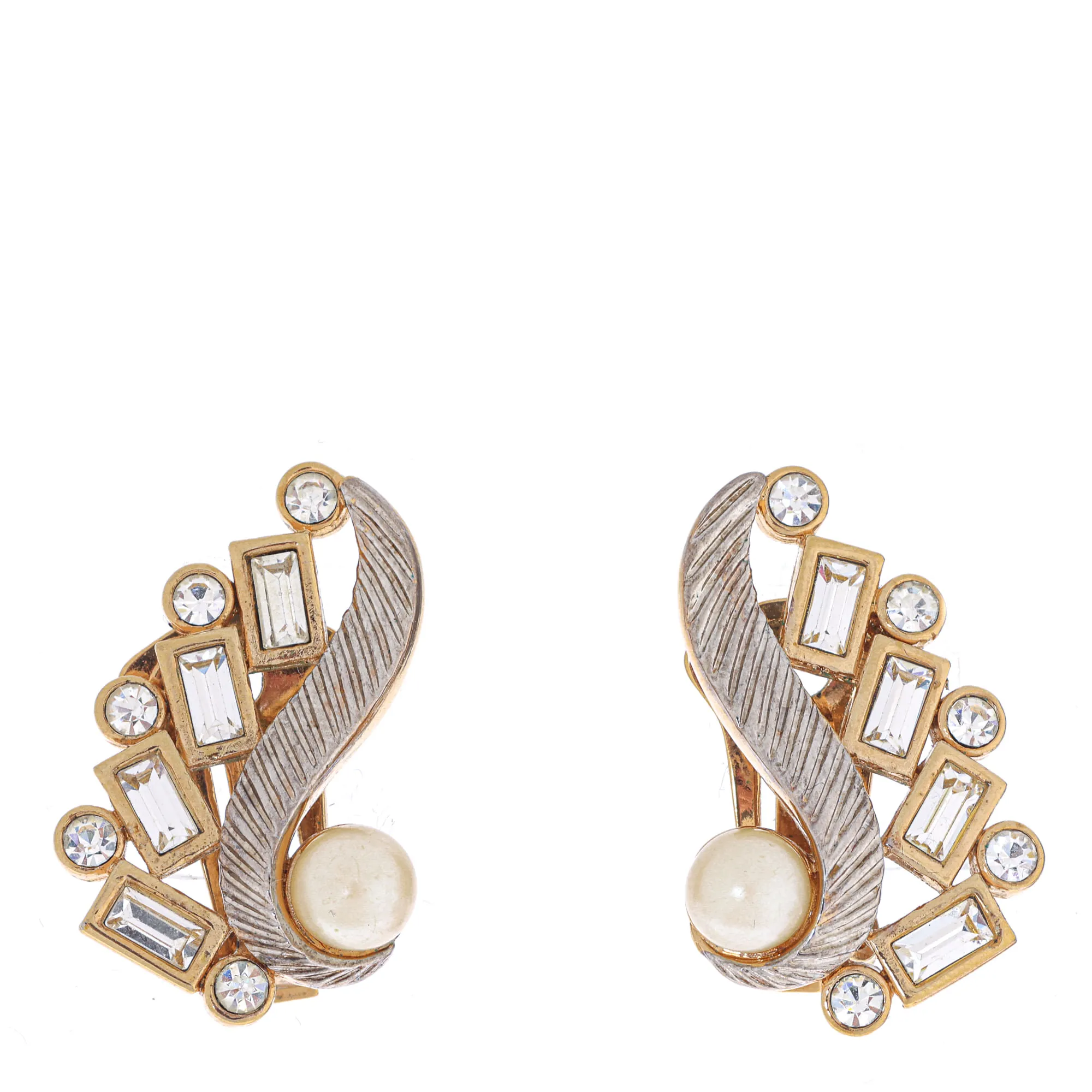 Brinco de Pressão Vintage Pierre Cardin Formas Diversas