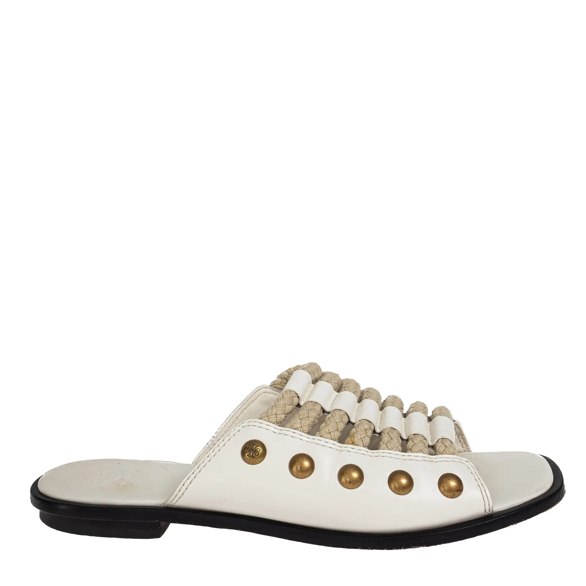 Sandália Tory Burch Rasteira Cordas Branca