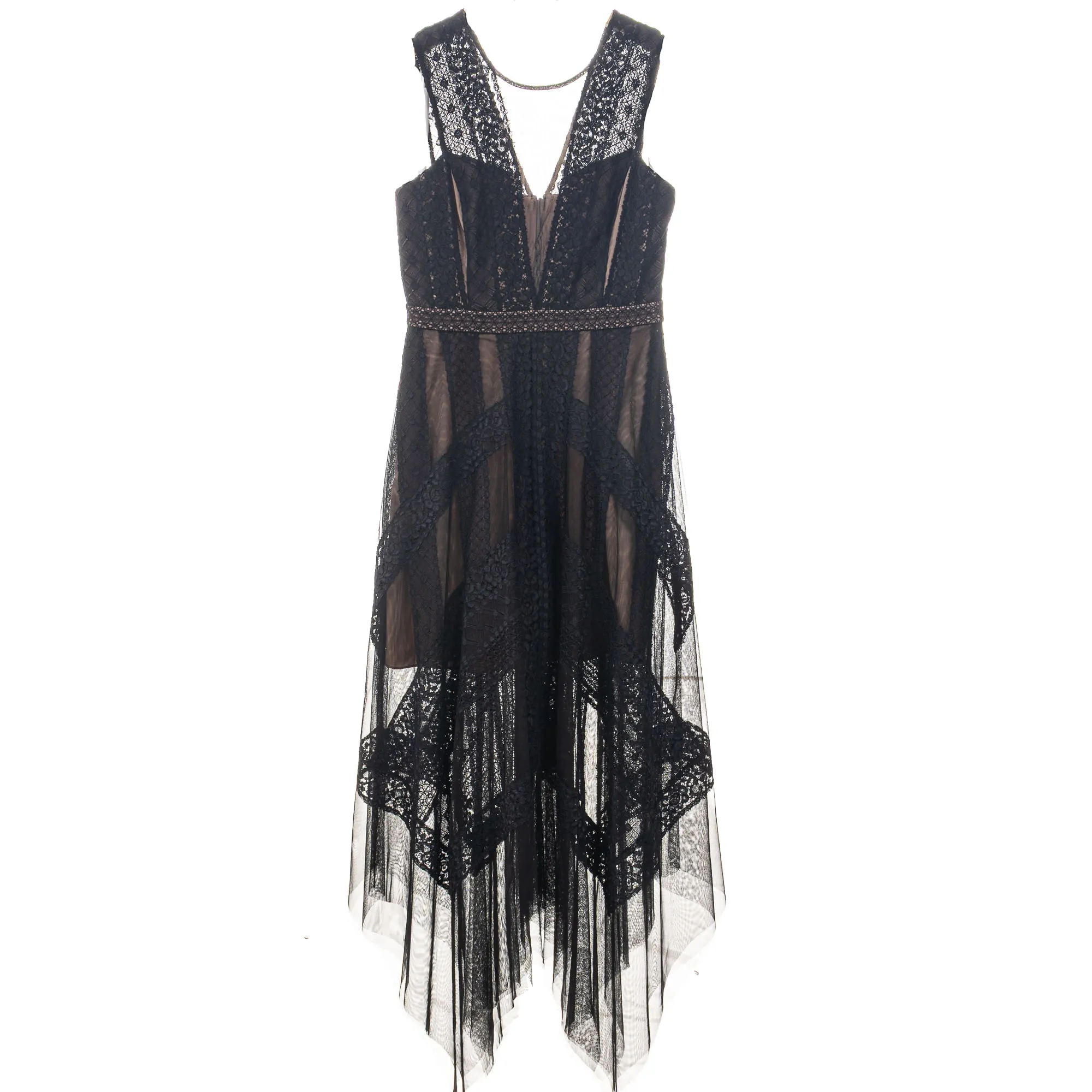 Vestido Max Azria Renda Preto