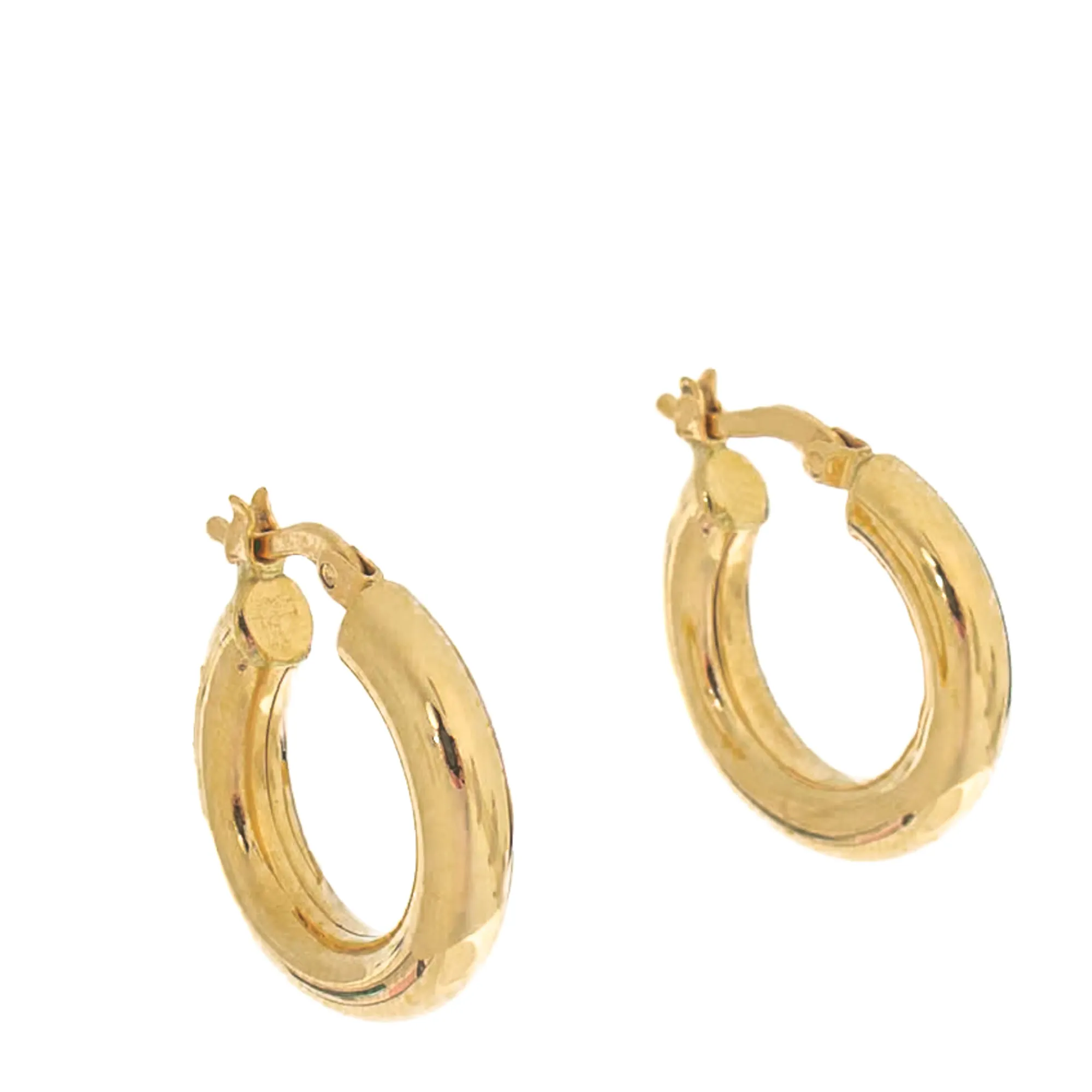 Brinco Vivara Argola Oca Ouro Amarelo